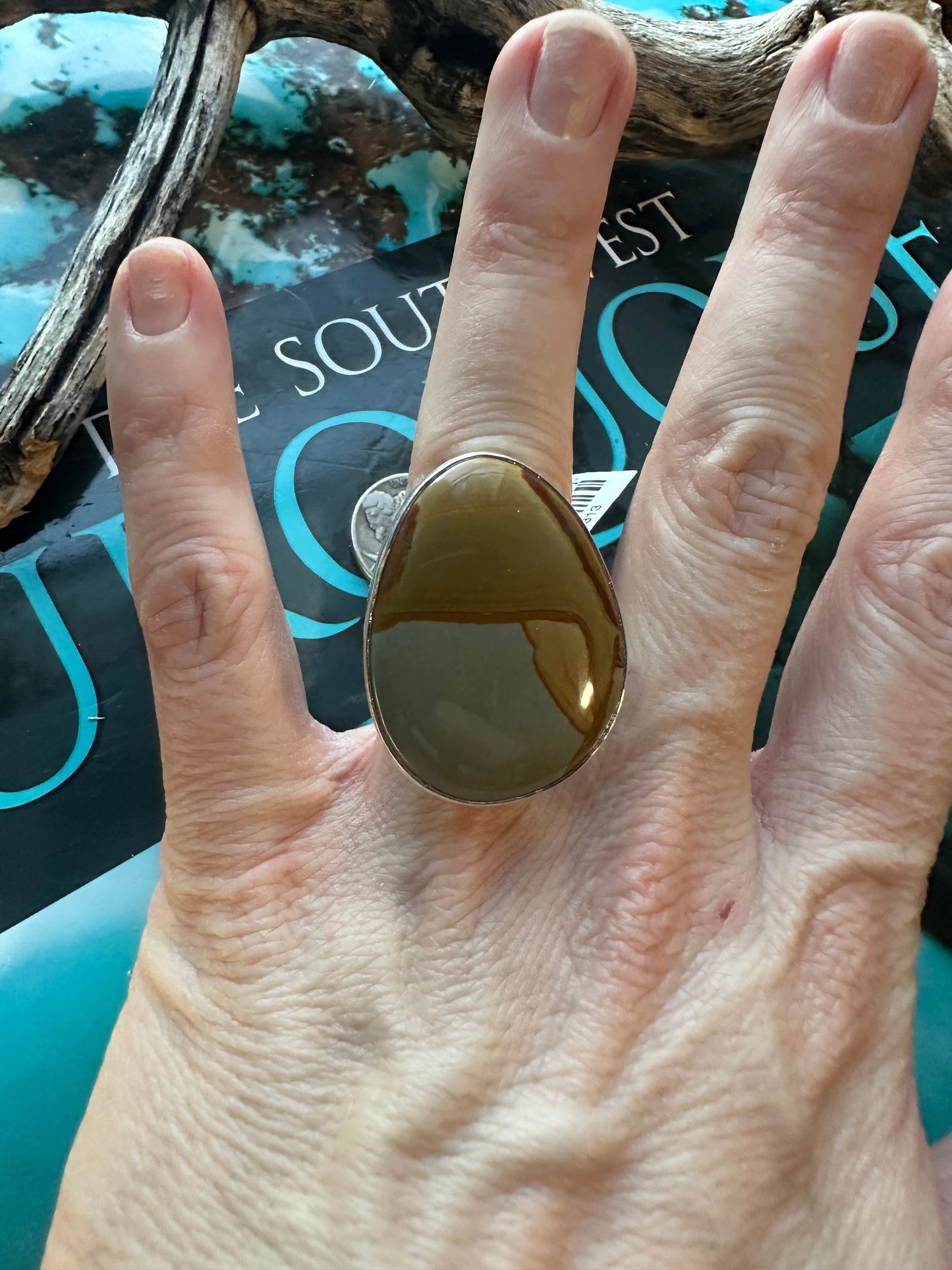 Picture Jasper Ring