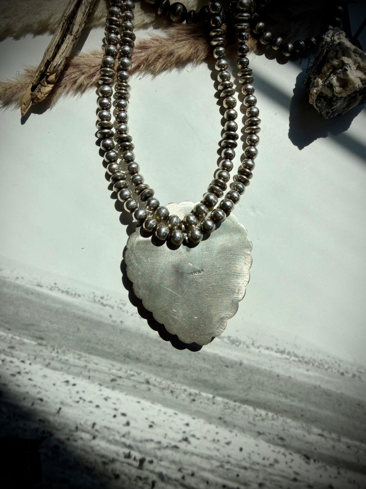 White Buffalo Princess Necklace