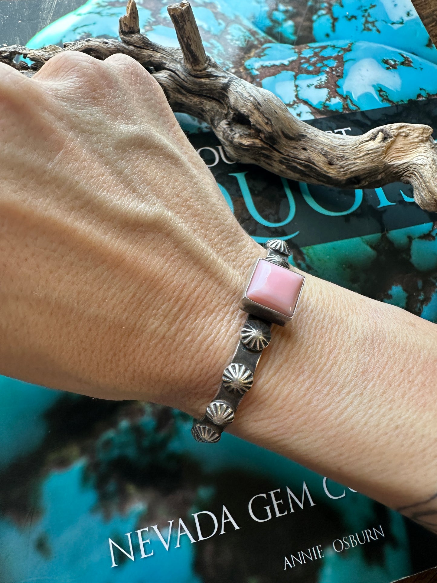Pink Conch Cuff