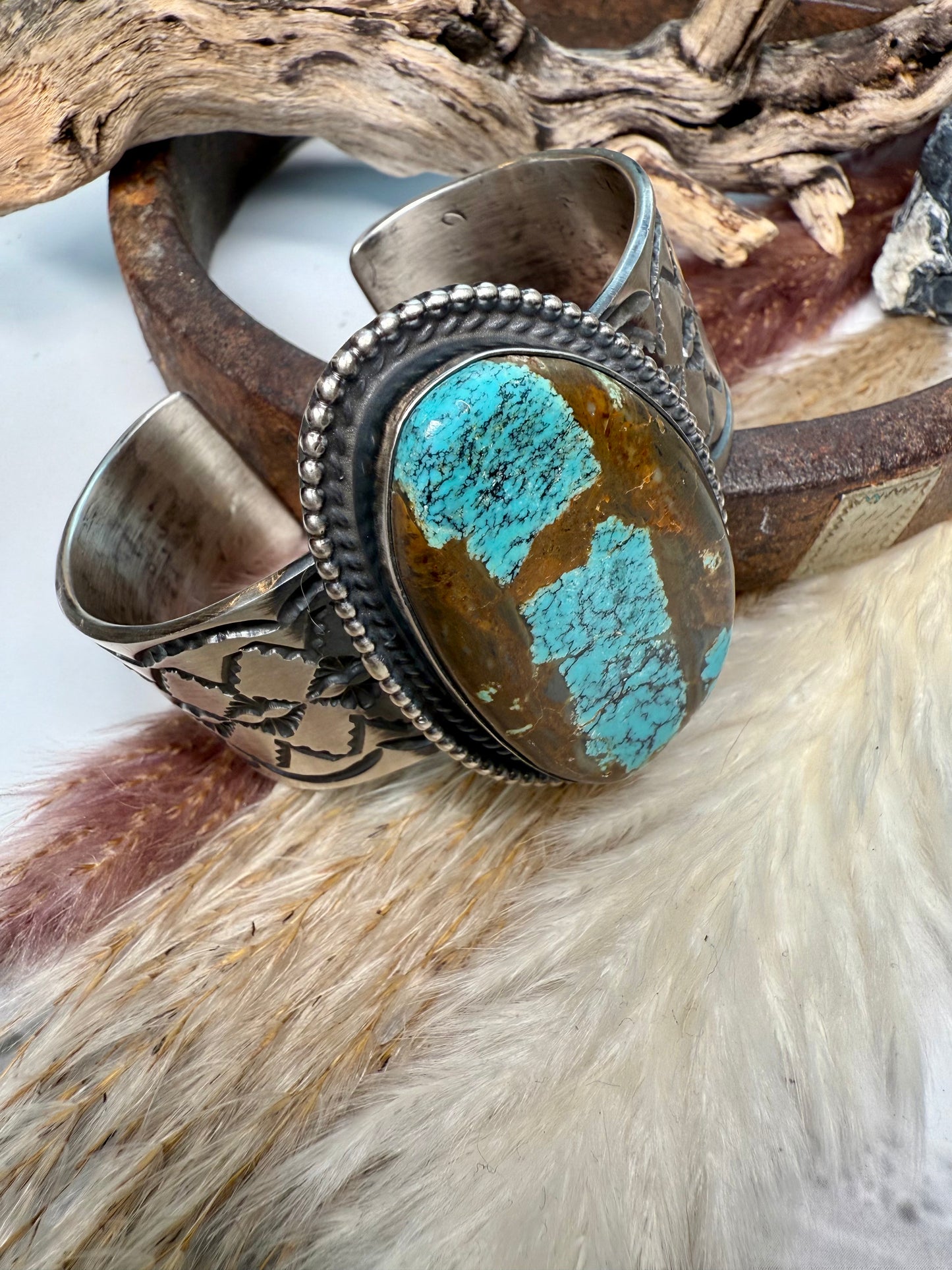 Bold and Beautiful Mine 8 Chimney Butte Cuff