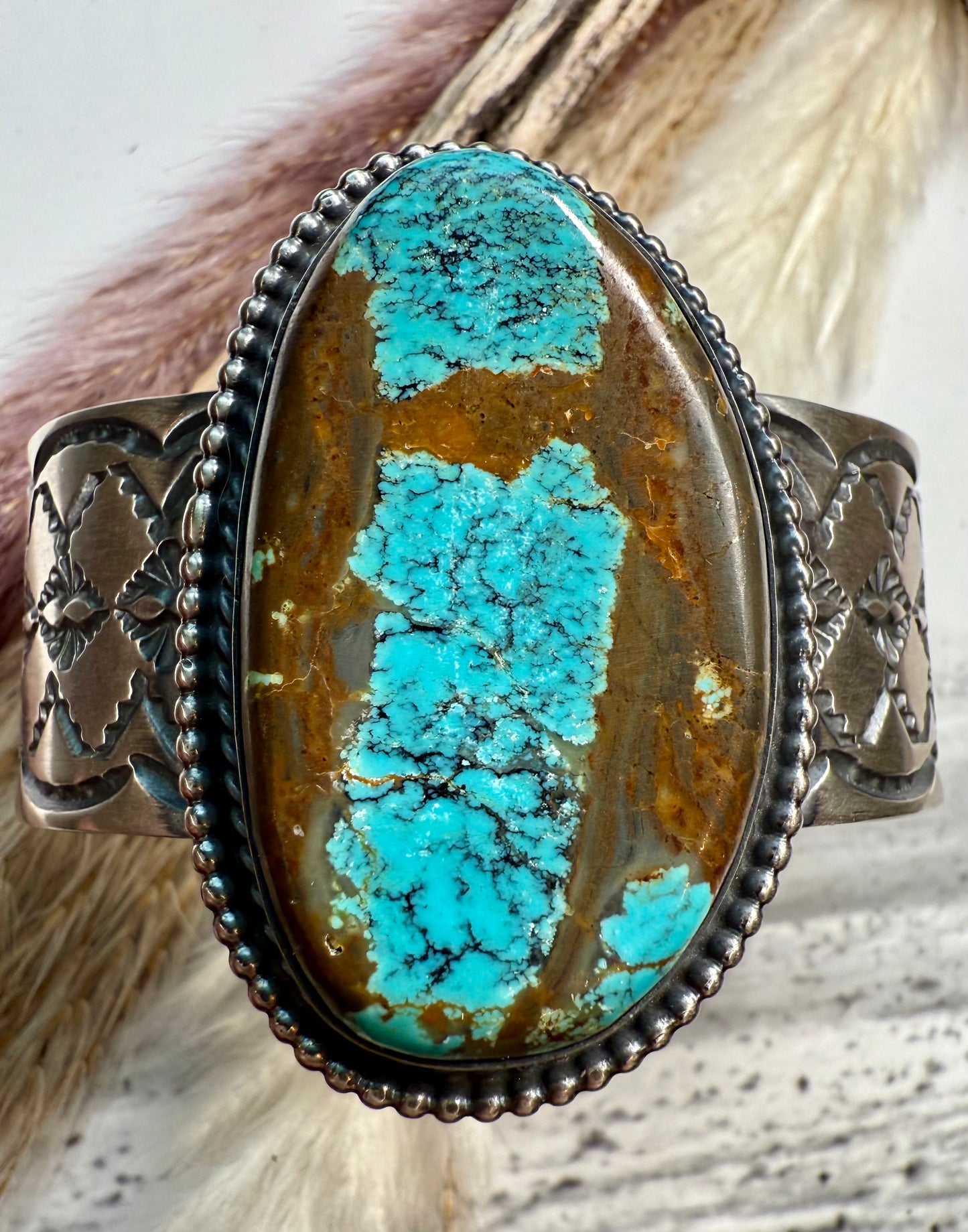 Bold and Beautiful Mine 8 Chimney Butte Cuff