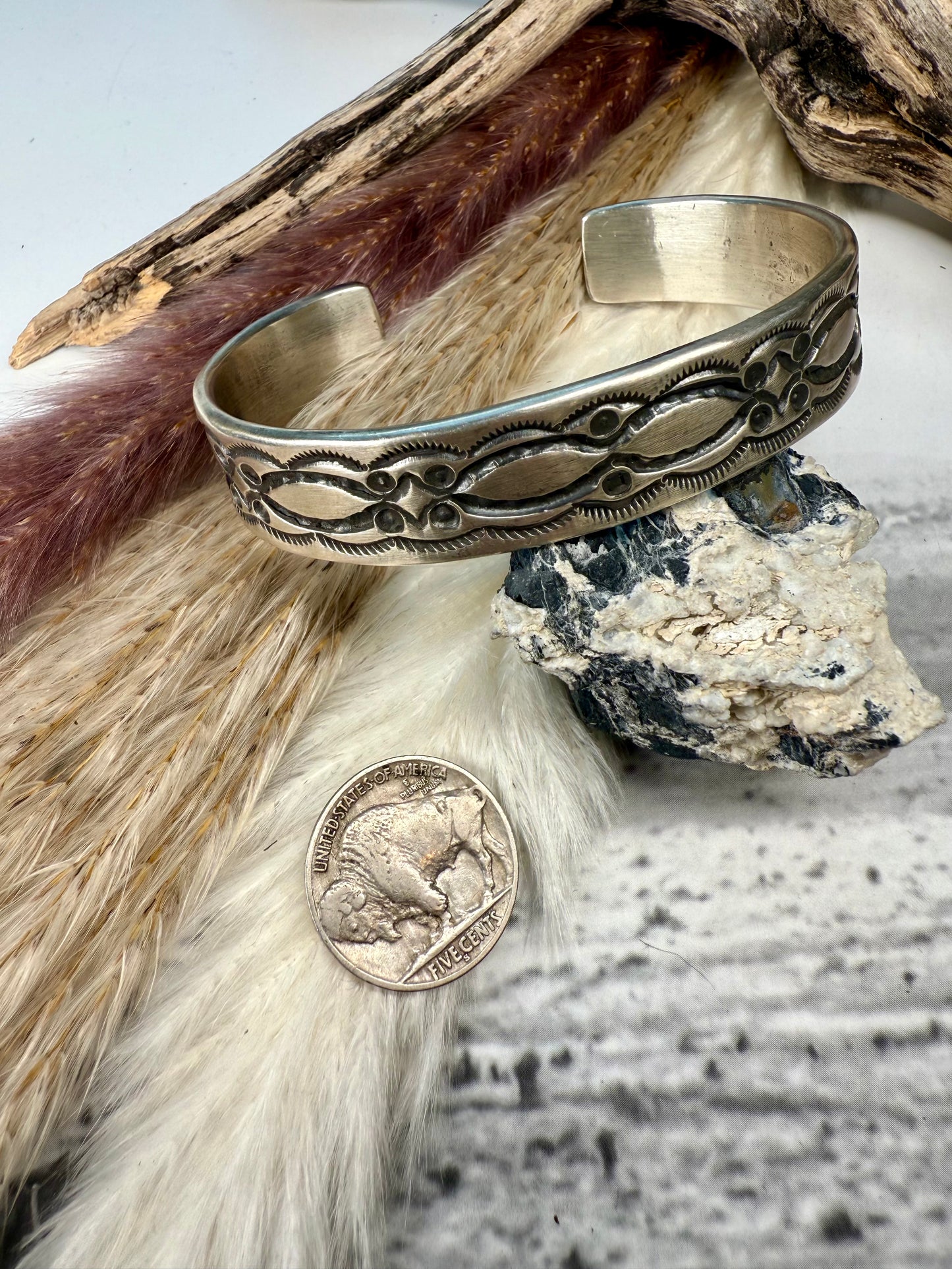 Chimney Butte Sterling Silver Statement Cuff