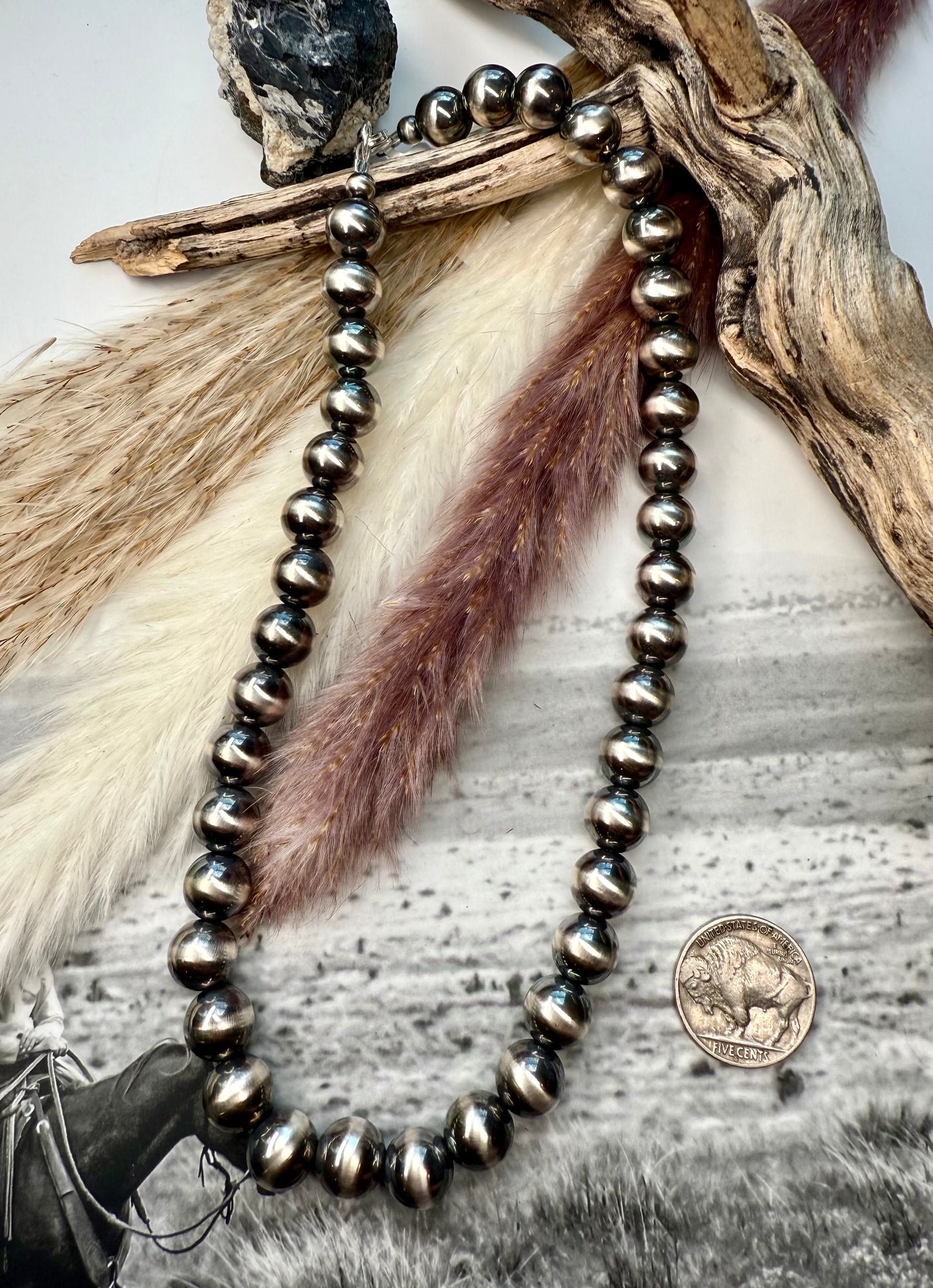 16" 10mm Pearl Necklace