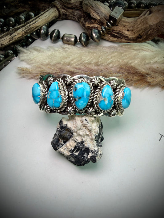 Stunning Sonoran Turquoise Cuff