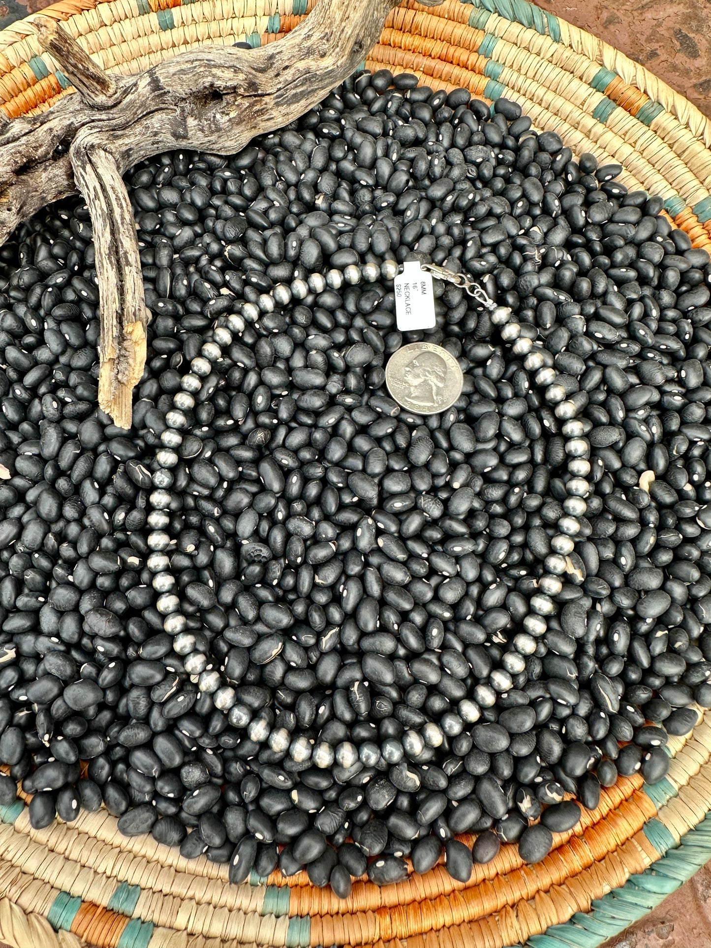 6mm 16" Navajo Pearls