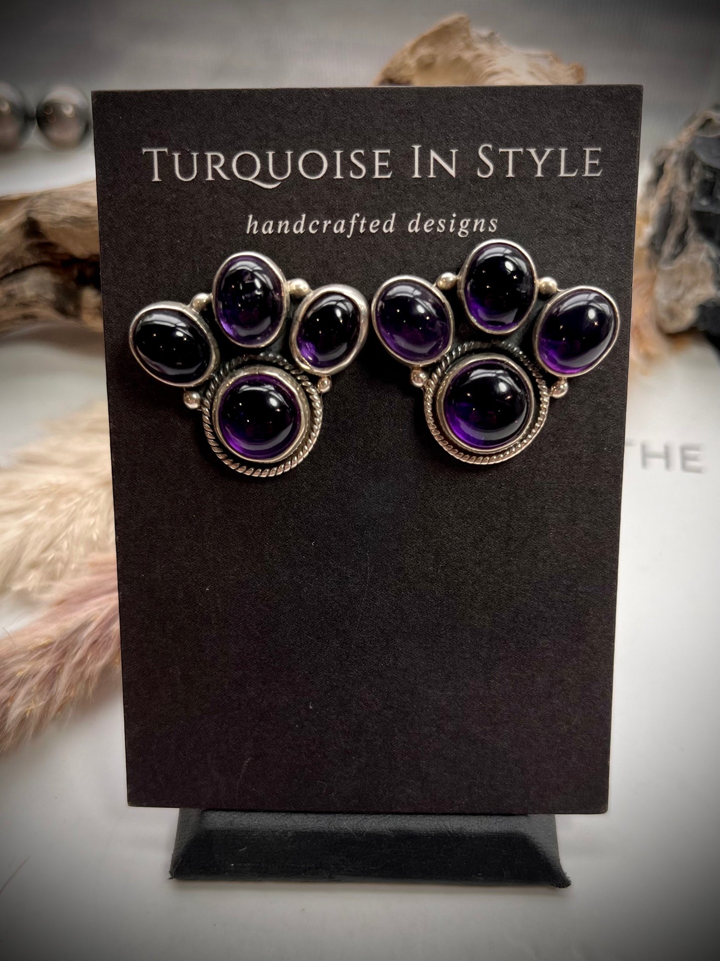 Federico Amethyst Earrings