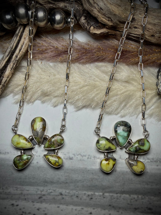 Palomino Five Stone Necklace