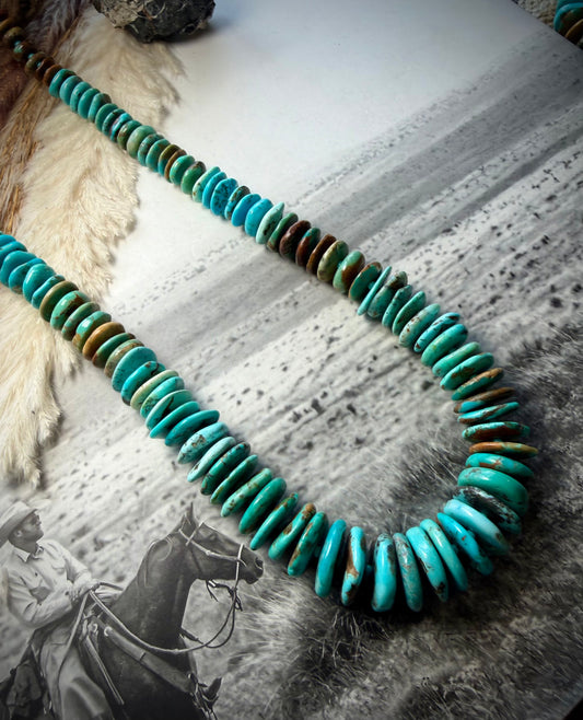 Graduated Turquoise Necklace