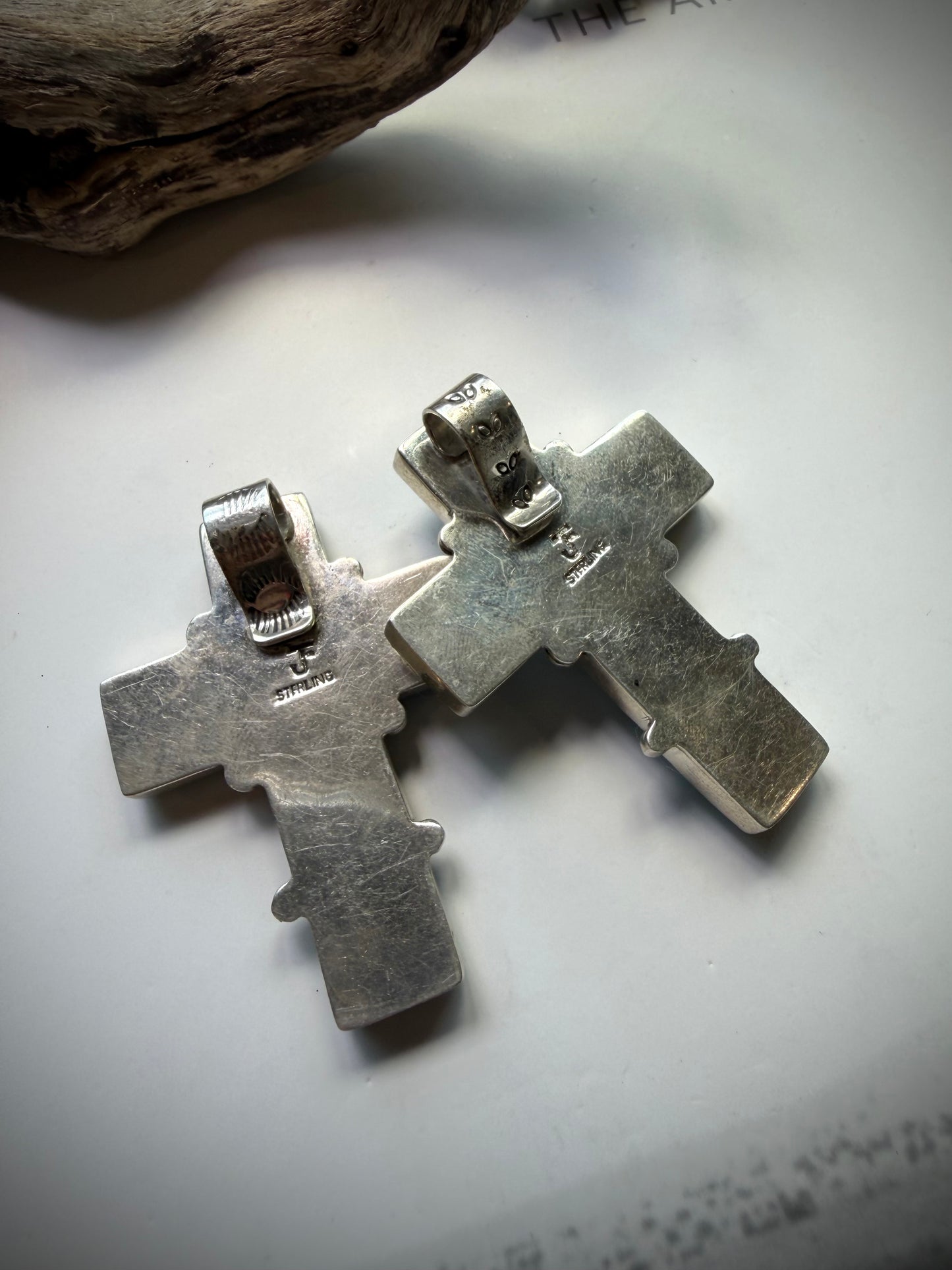Federico Turquoise Cross Pendants