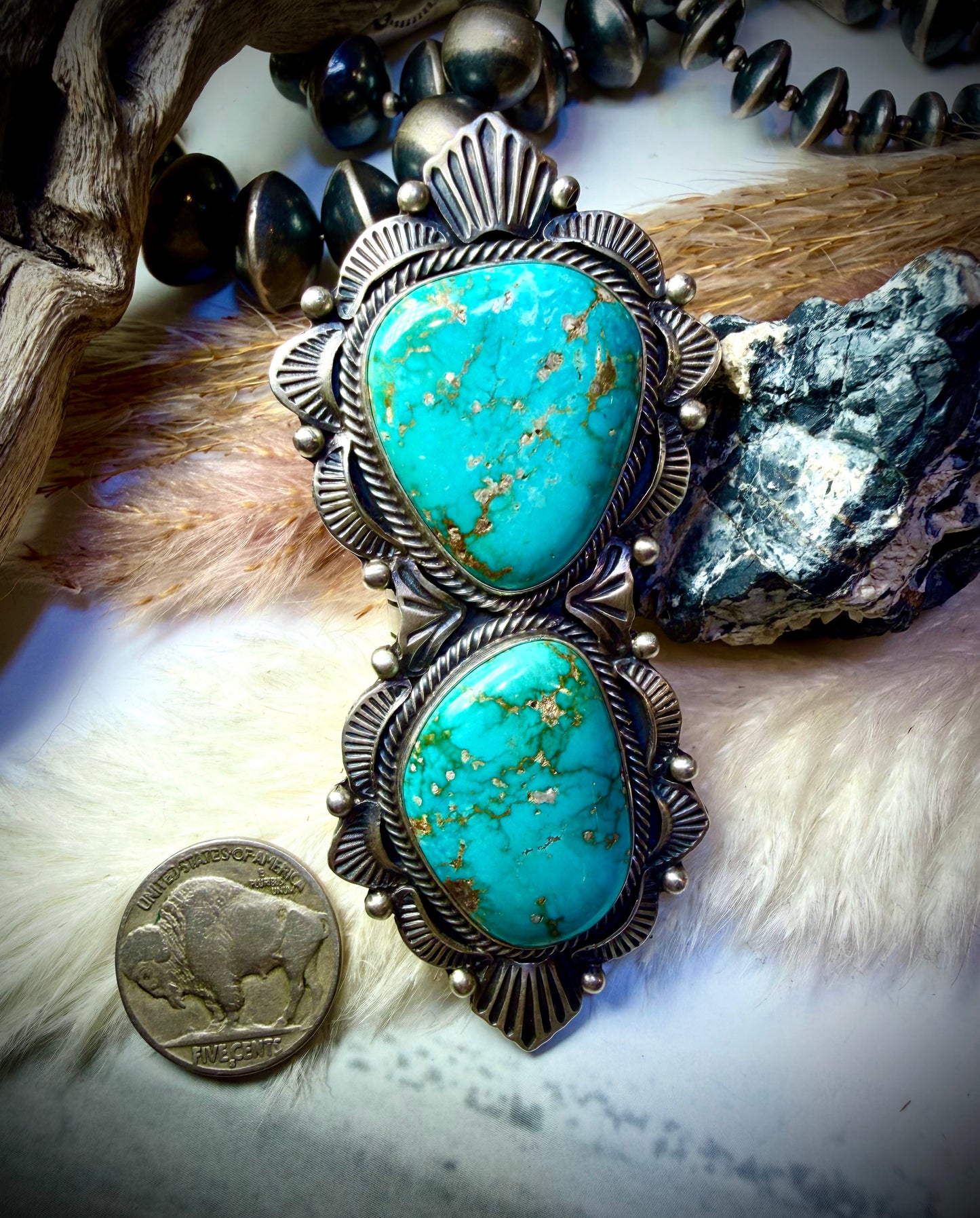 Stunning Two Stone Royston Ring (Size 8 1/2)