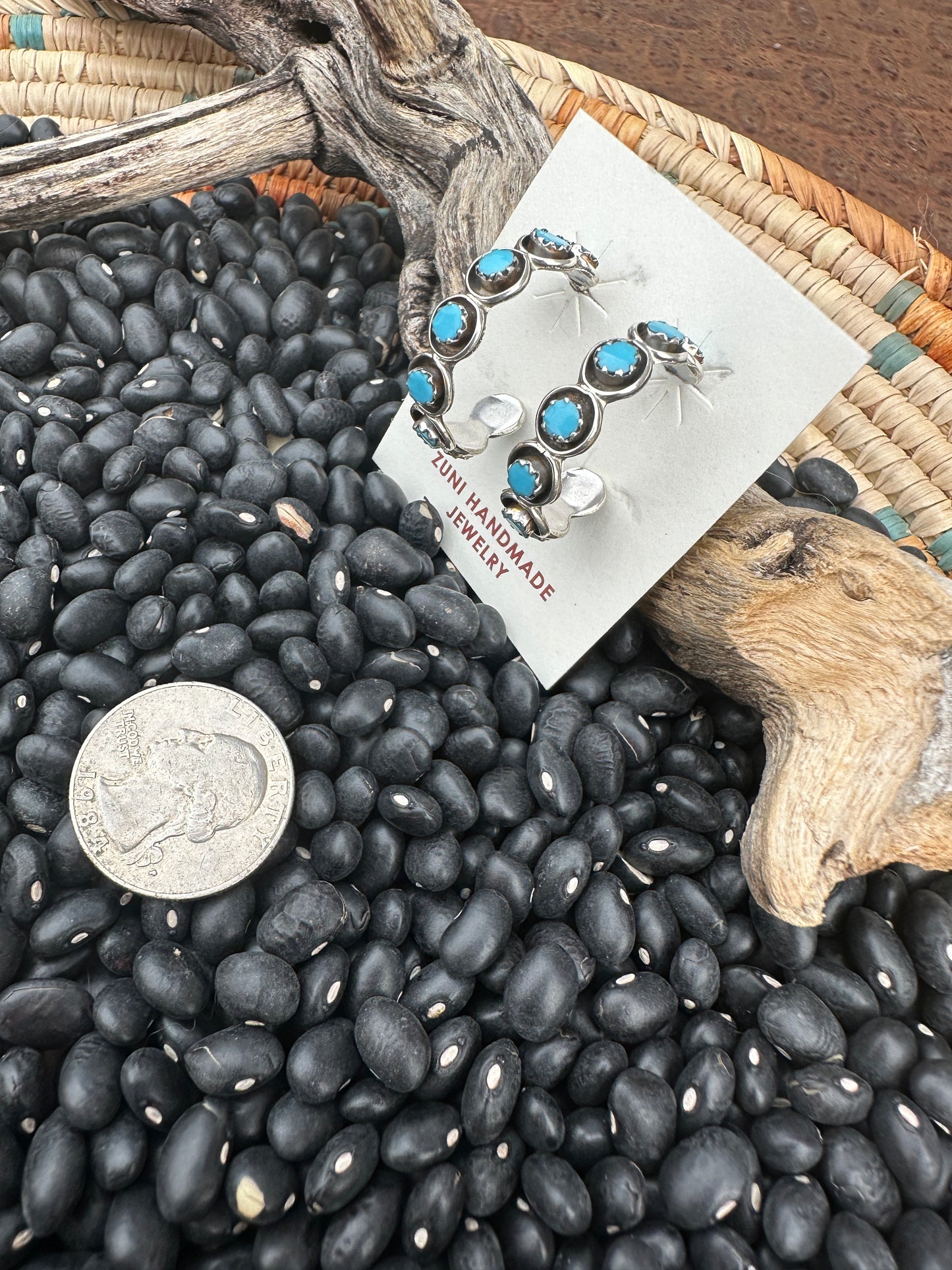 Zuni Snake Eye hoops