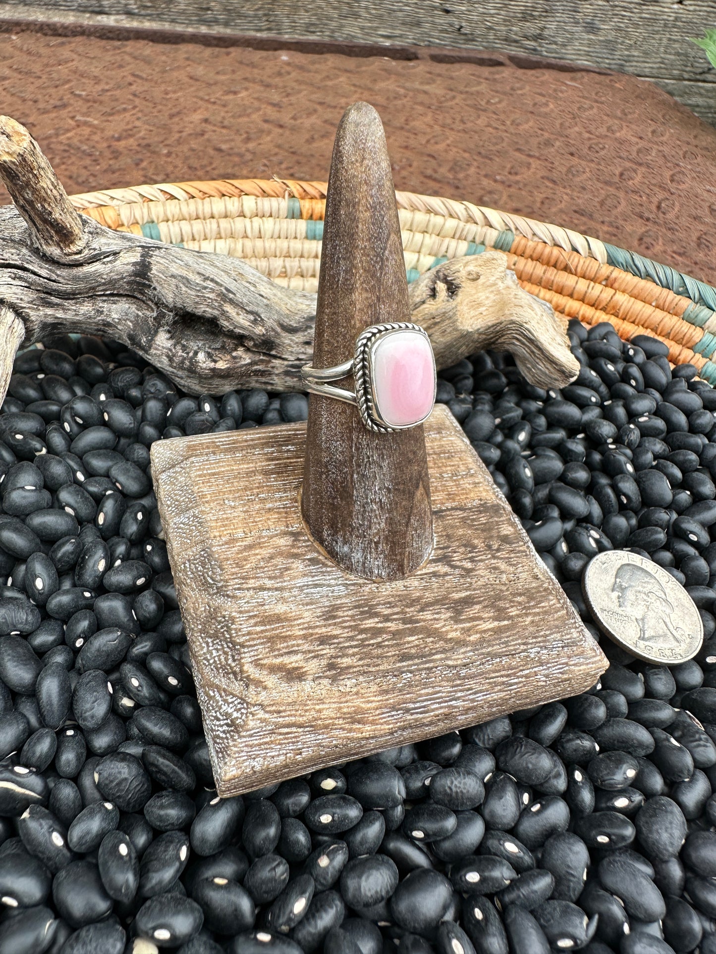 Pink Conch Ring
