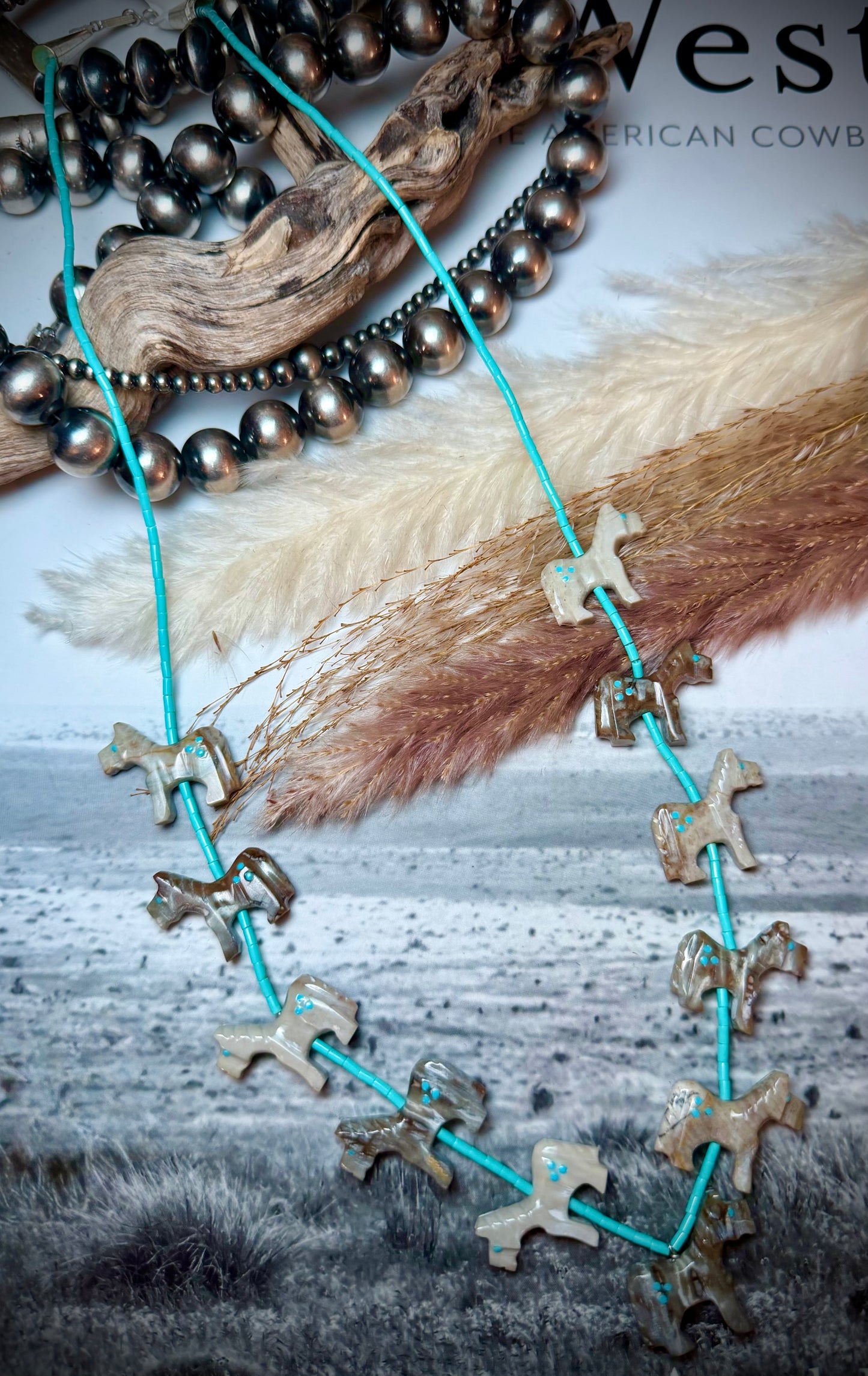 Horse Fetish Necklace Set