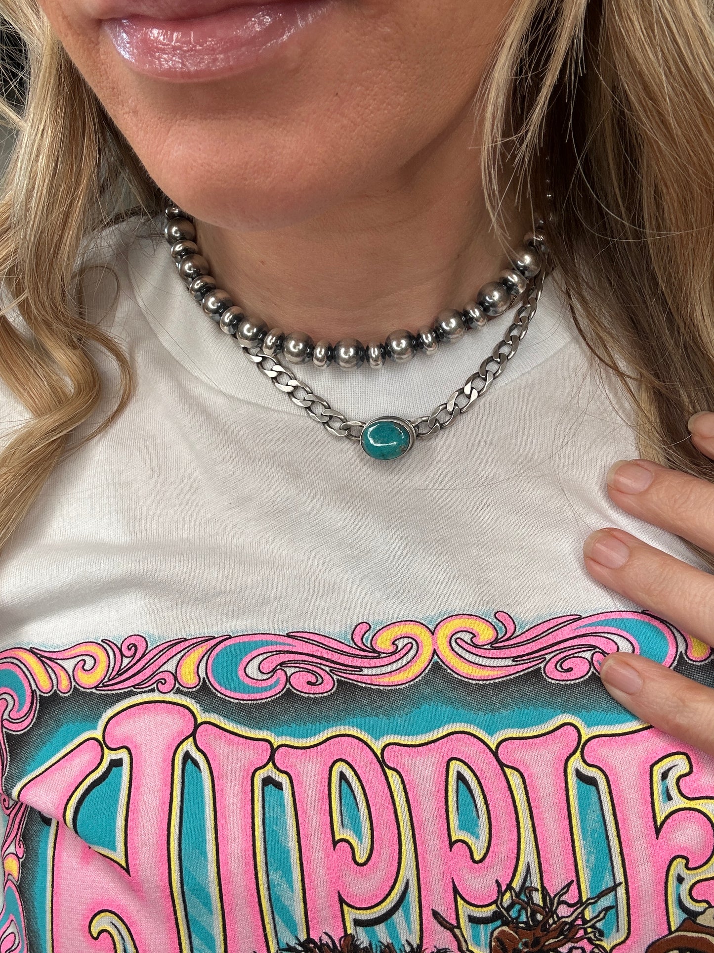 16" Italian Curb Necklace