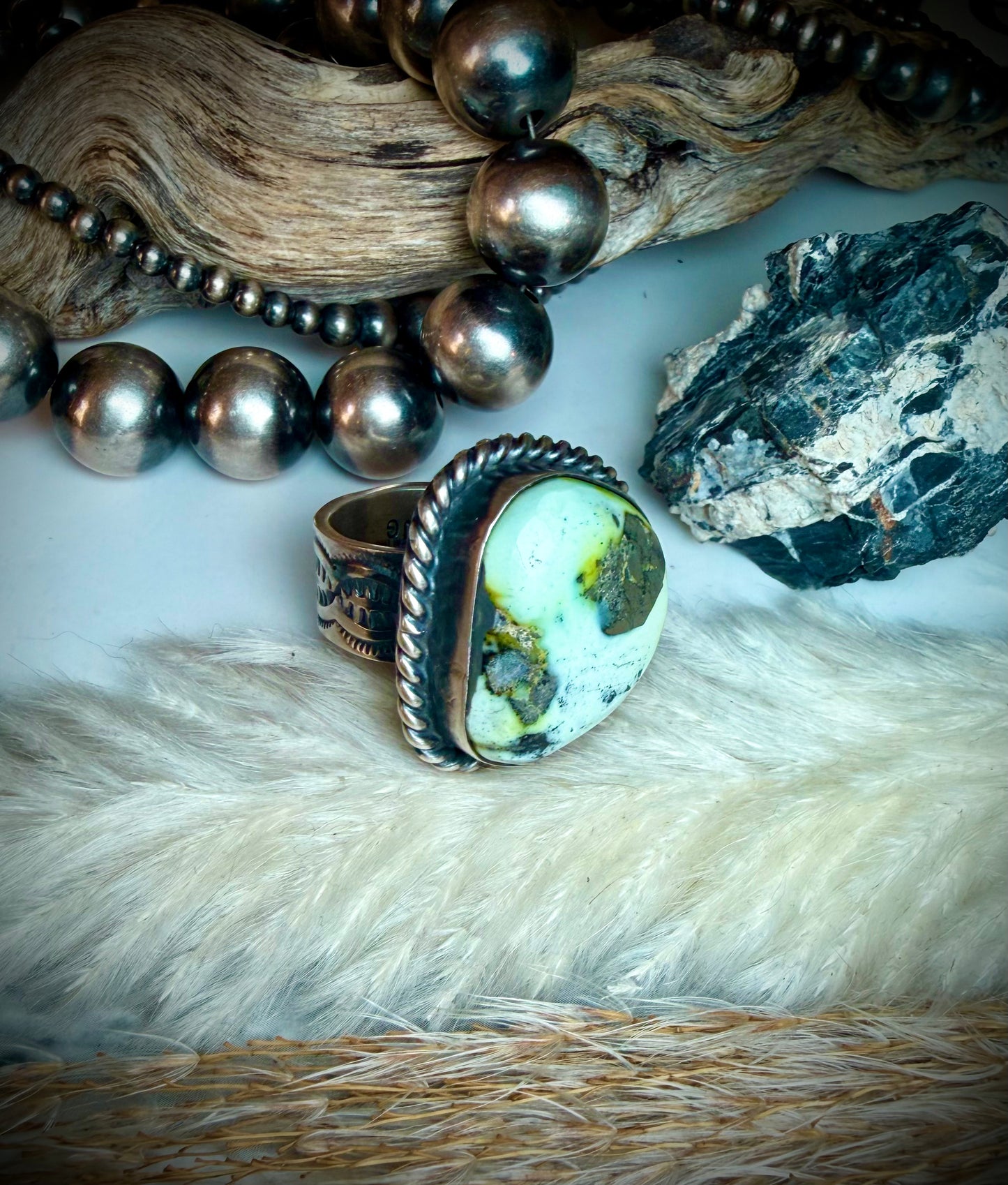 Statement Chimney Butte Palomino Ring