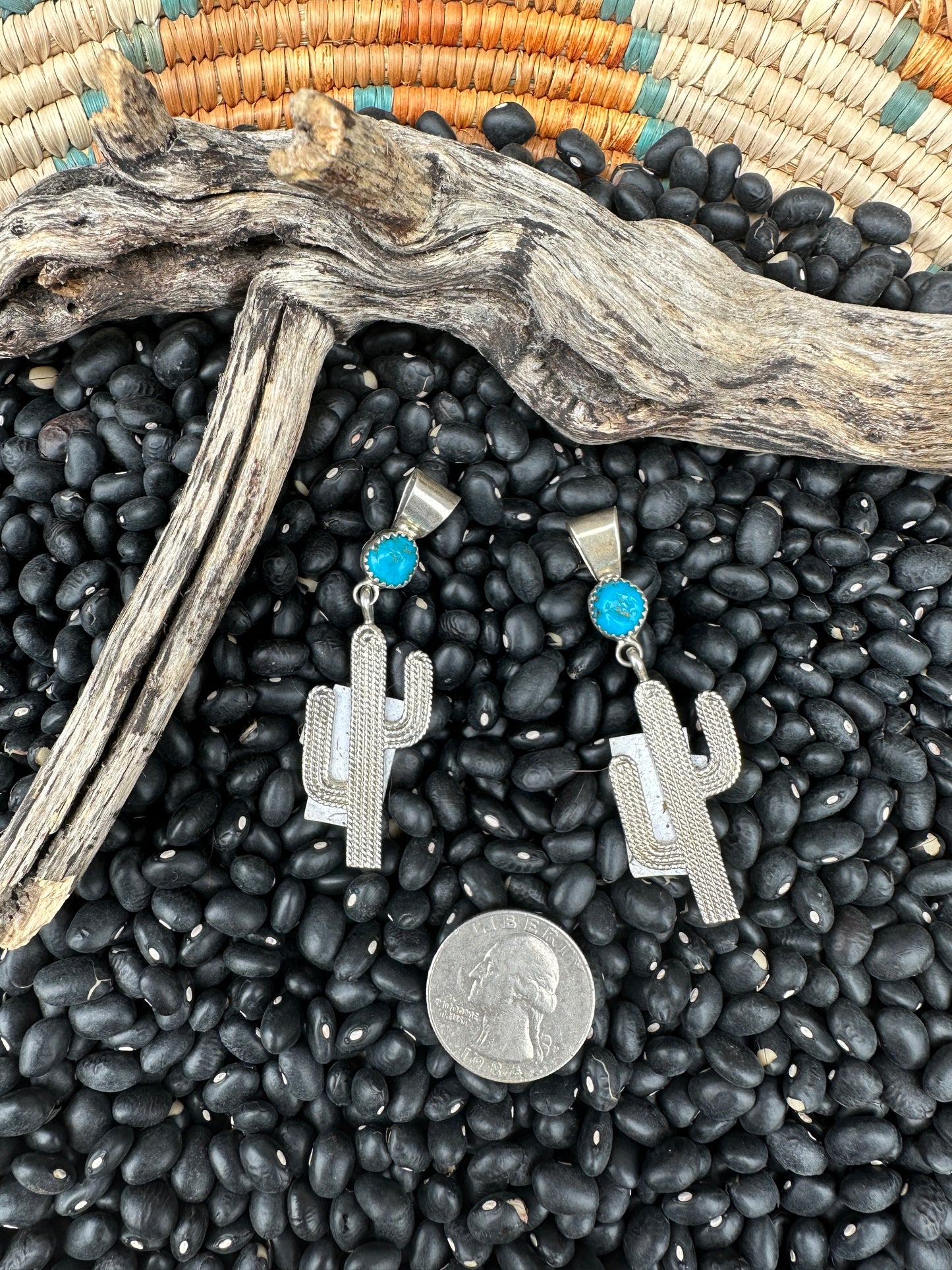Cactus & Kingman Pendant
