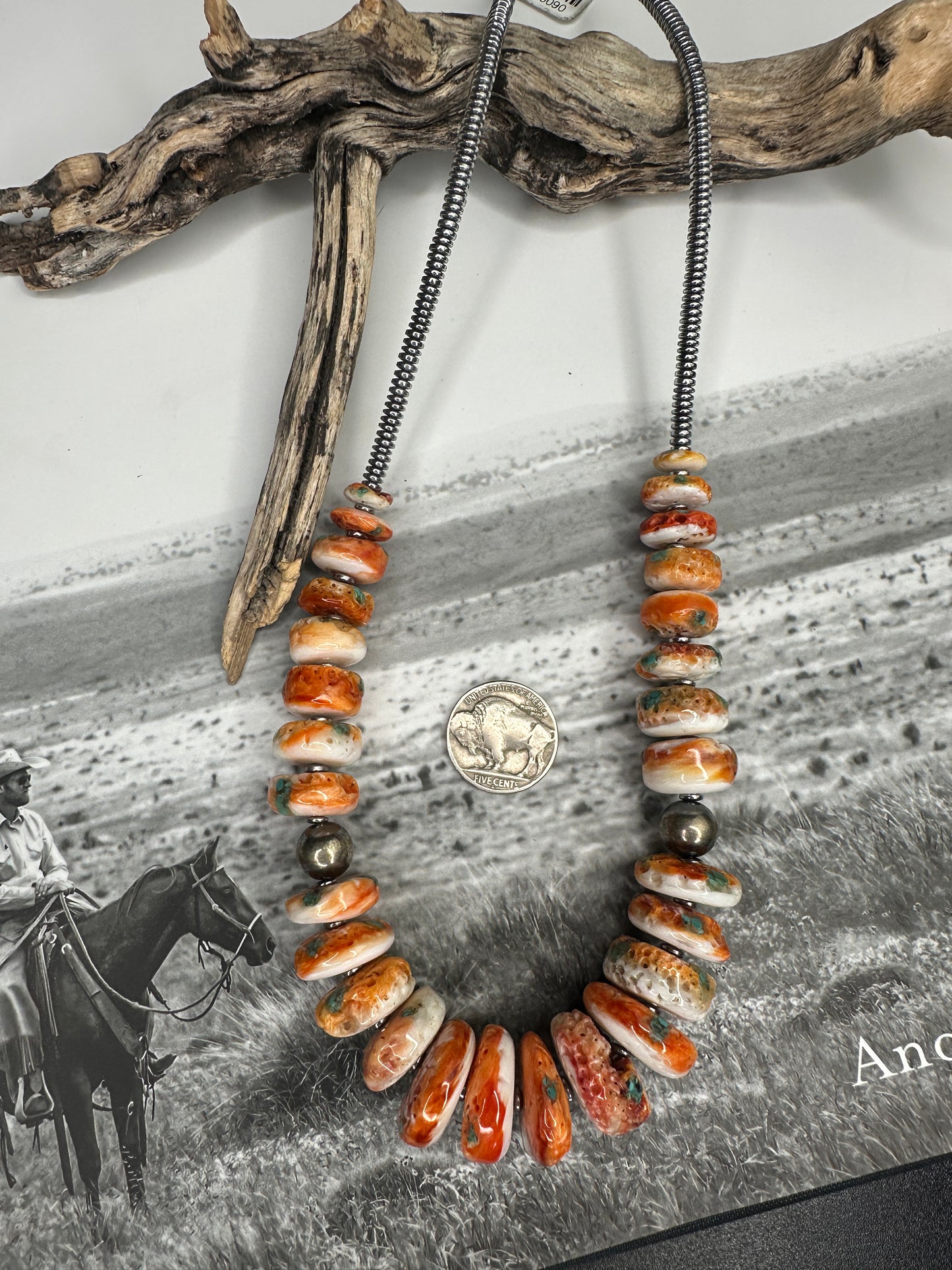 22" Graduated Spiny Necklace
