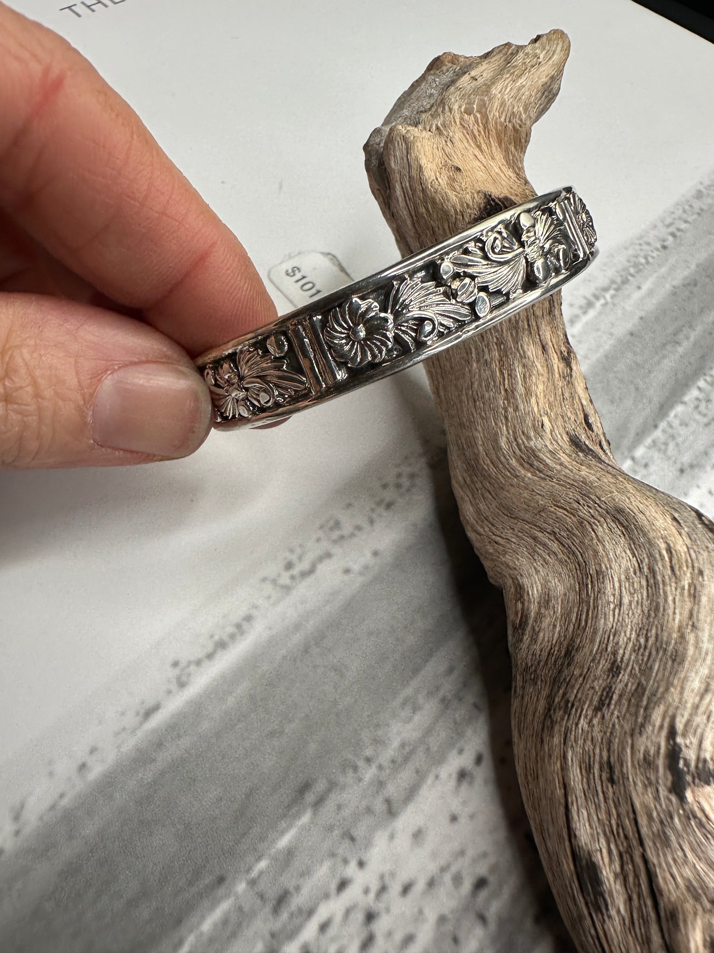 Tom Dinetso Floral Cuff