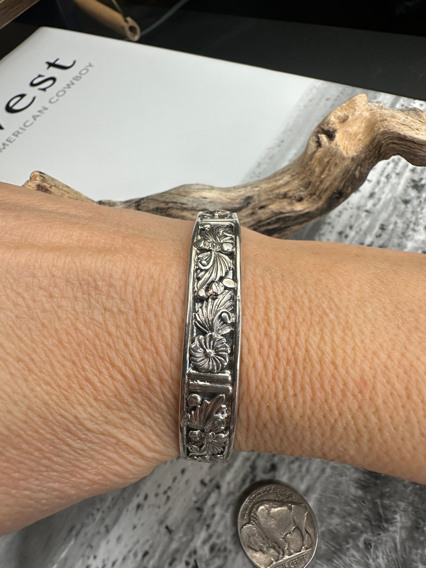 Tom Dinetso Floral Cuff