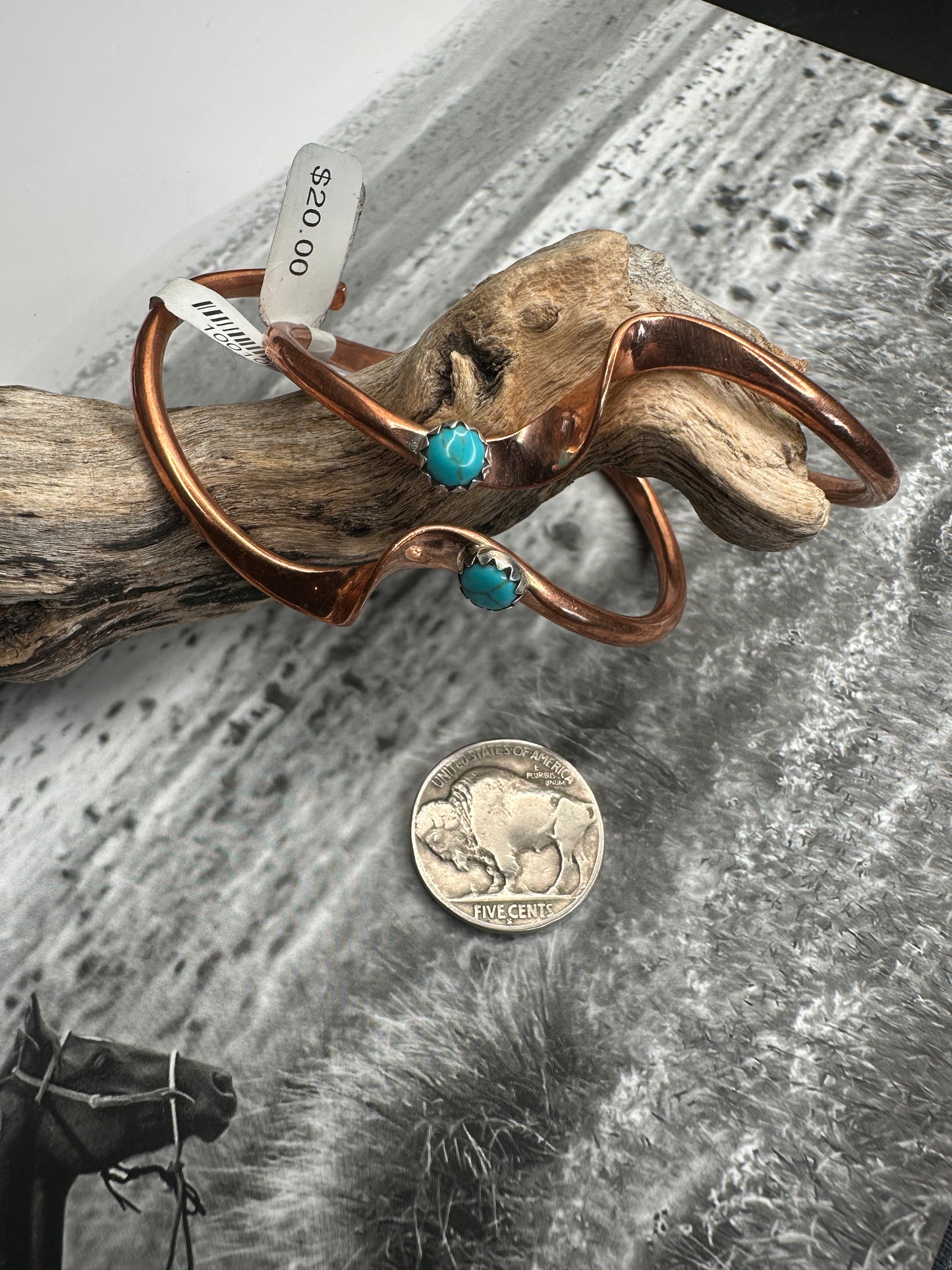 Yolanda Skeets Copper Twist Bracelet