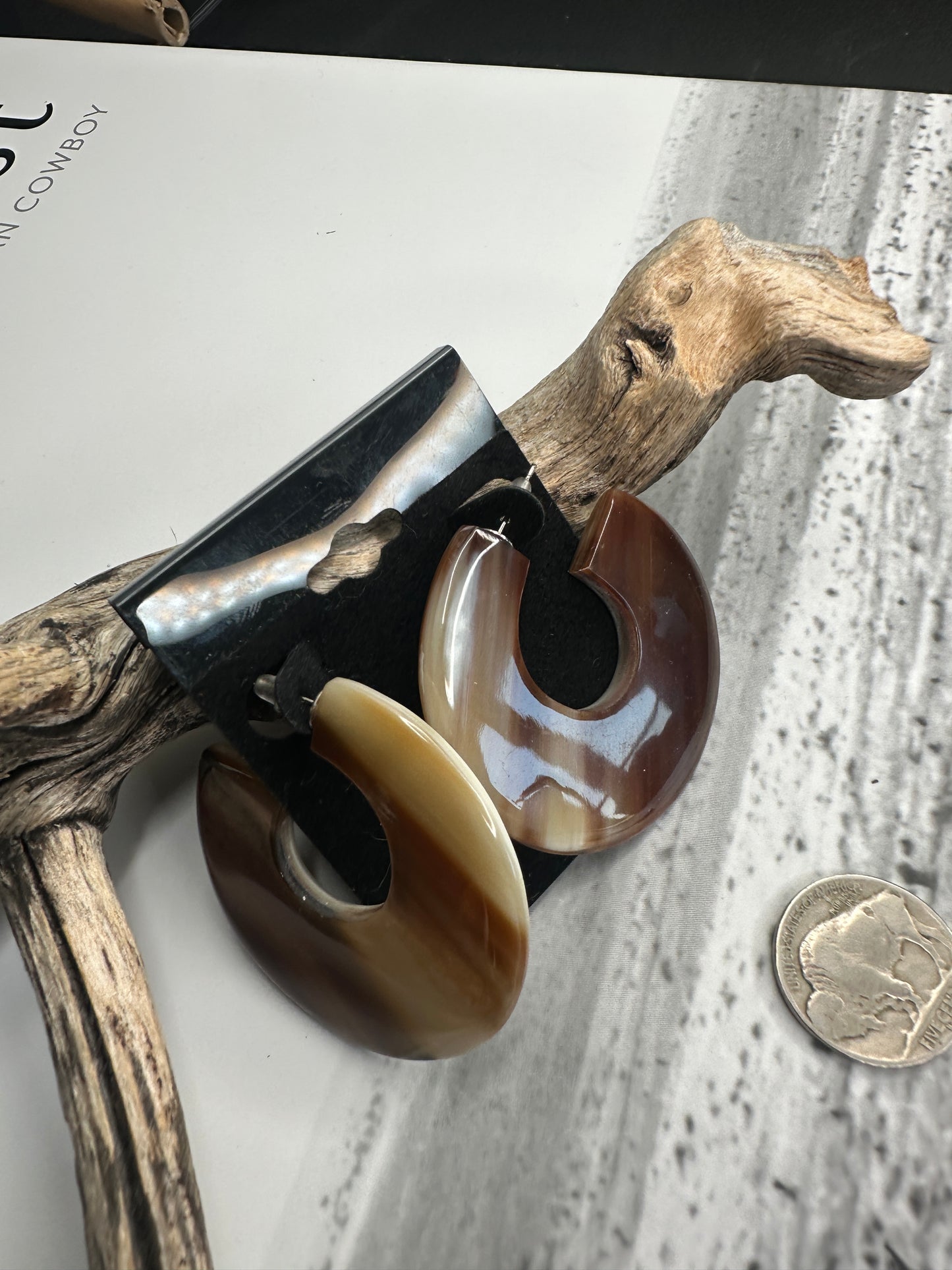 Chunky Longhorn Hoops