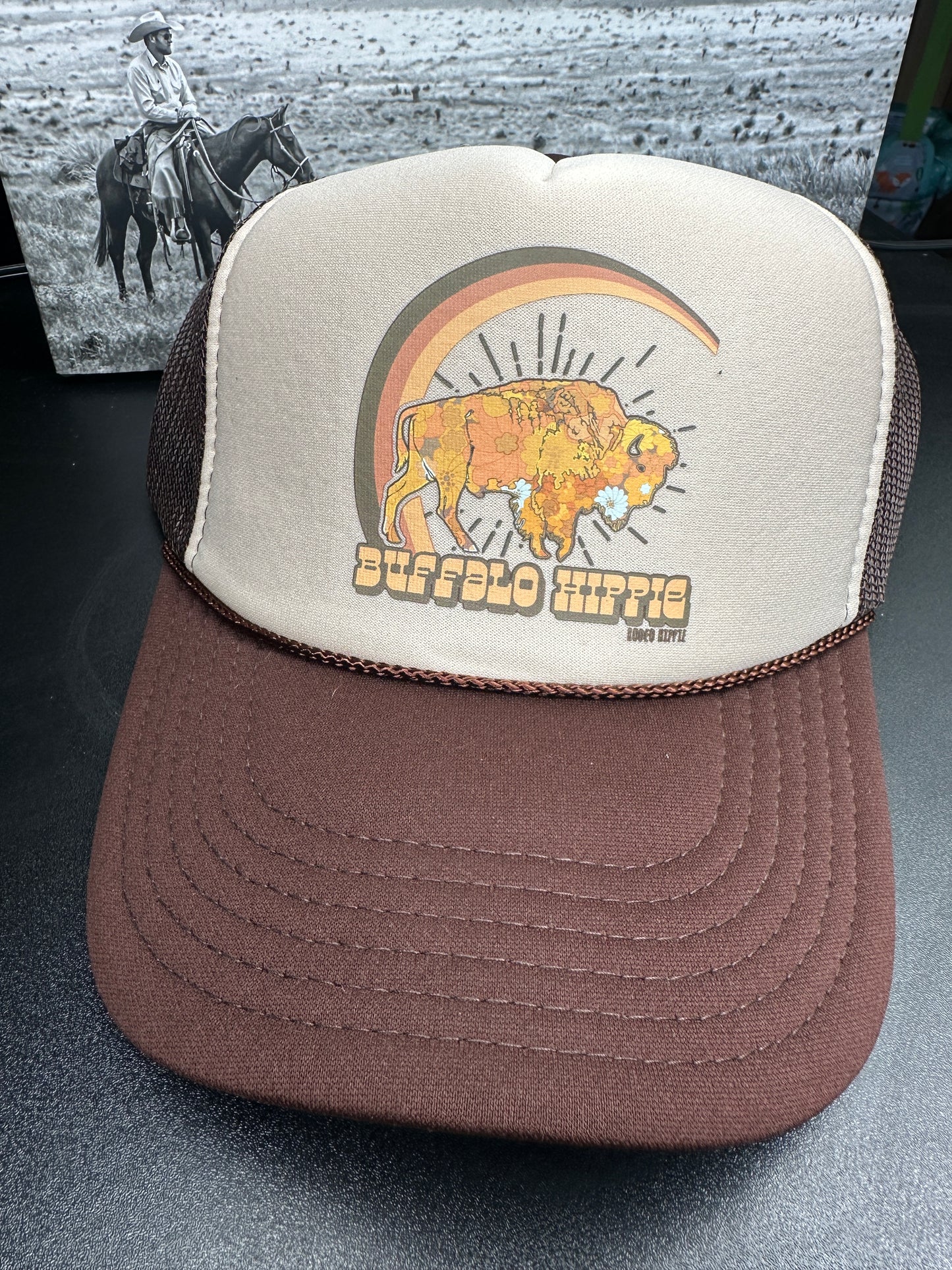 Buffalo Hippie Trucker Hat