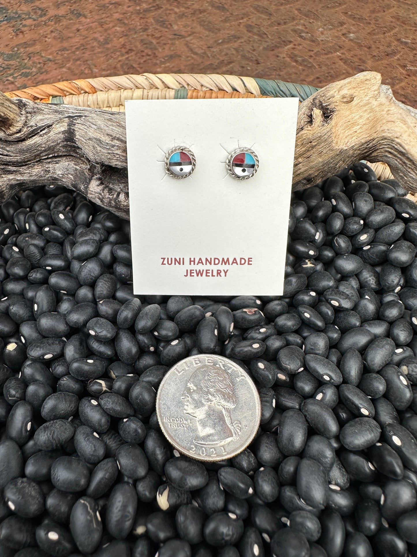 Zuni Sunface Earrings