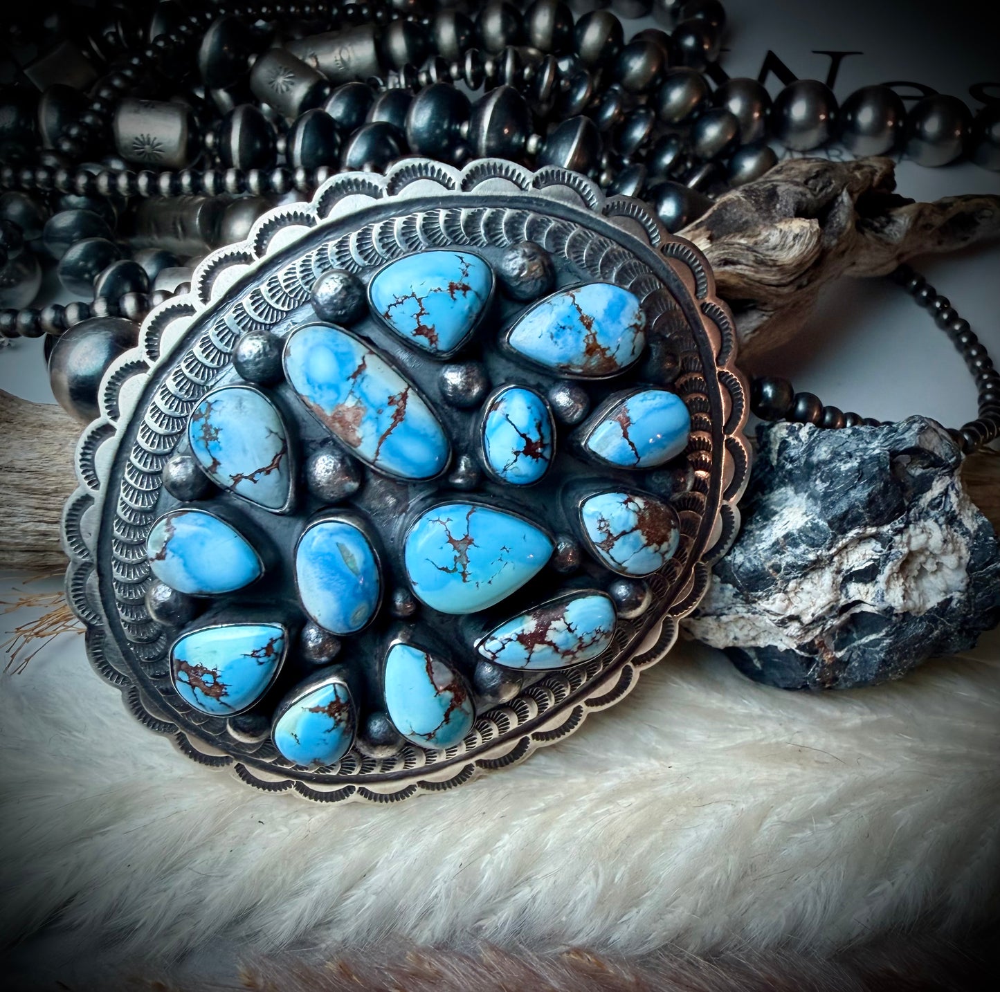 Chimney Butte Golden Hills Belt Buckle