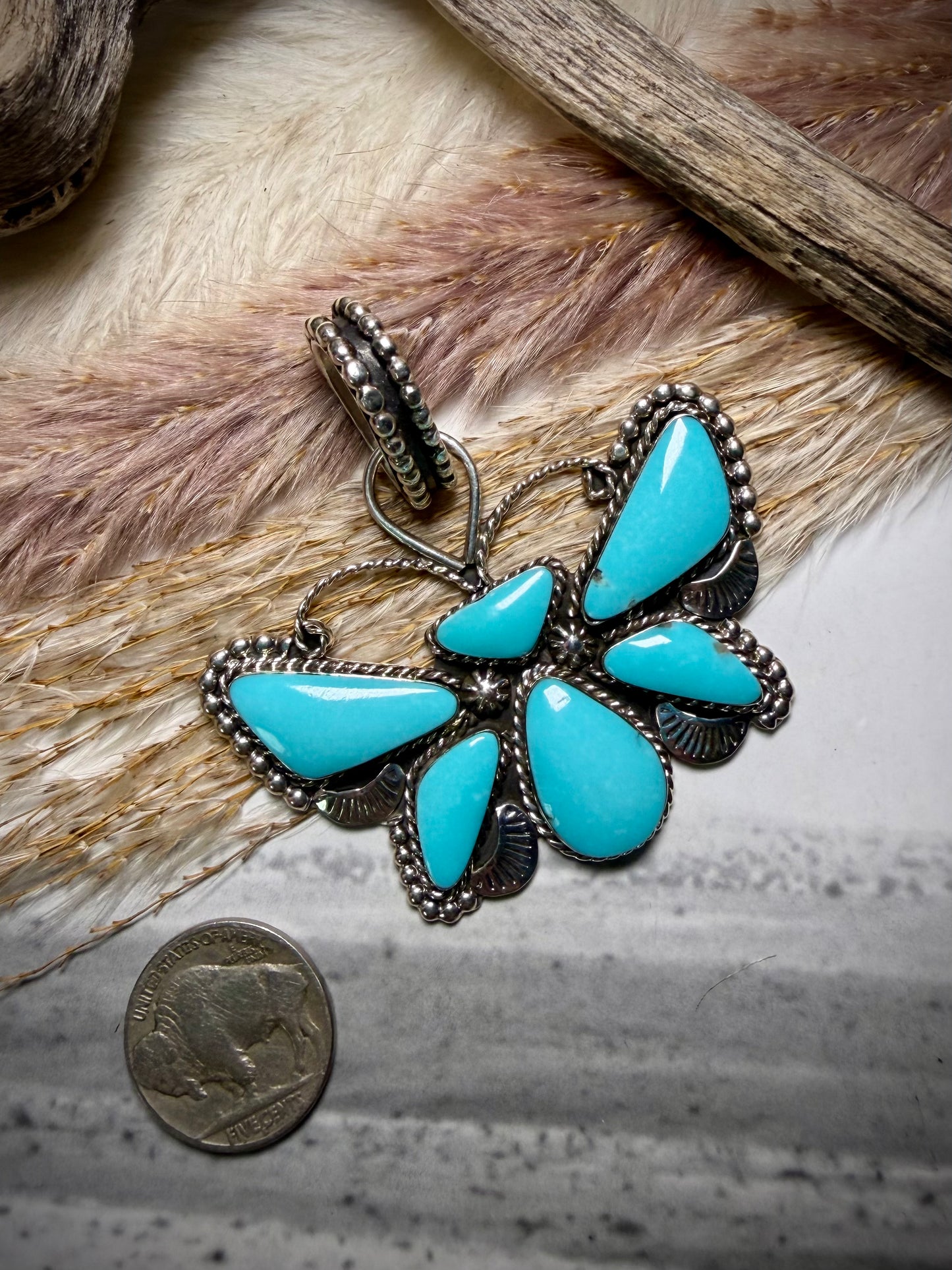 Emerson Delgarito Butterfly Pendant
