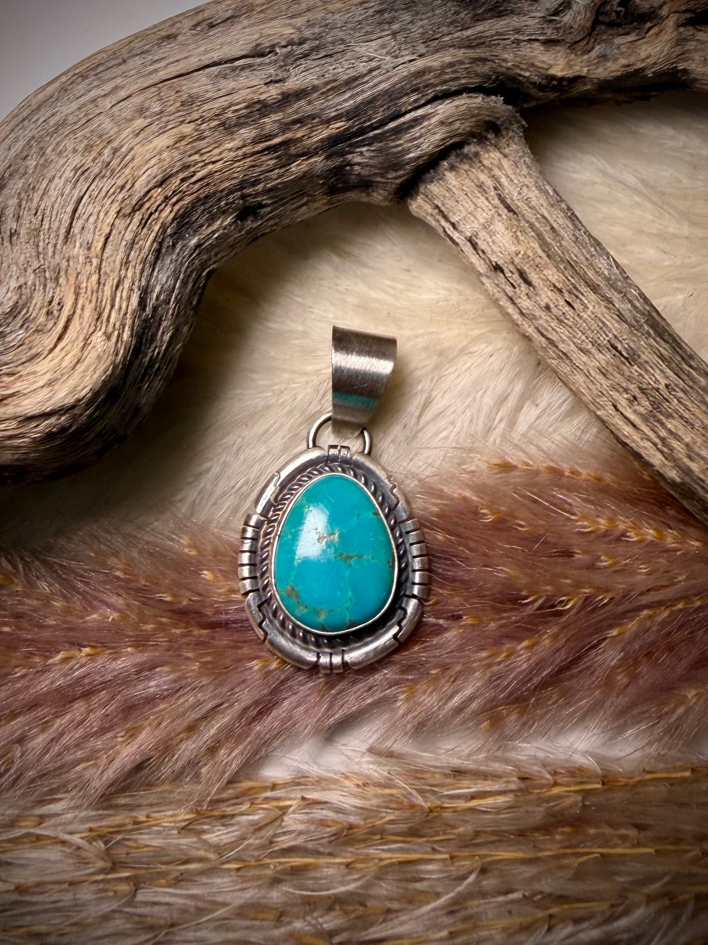 Dainty Turquoise Pendant