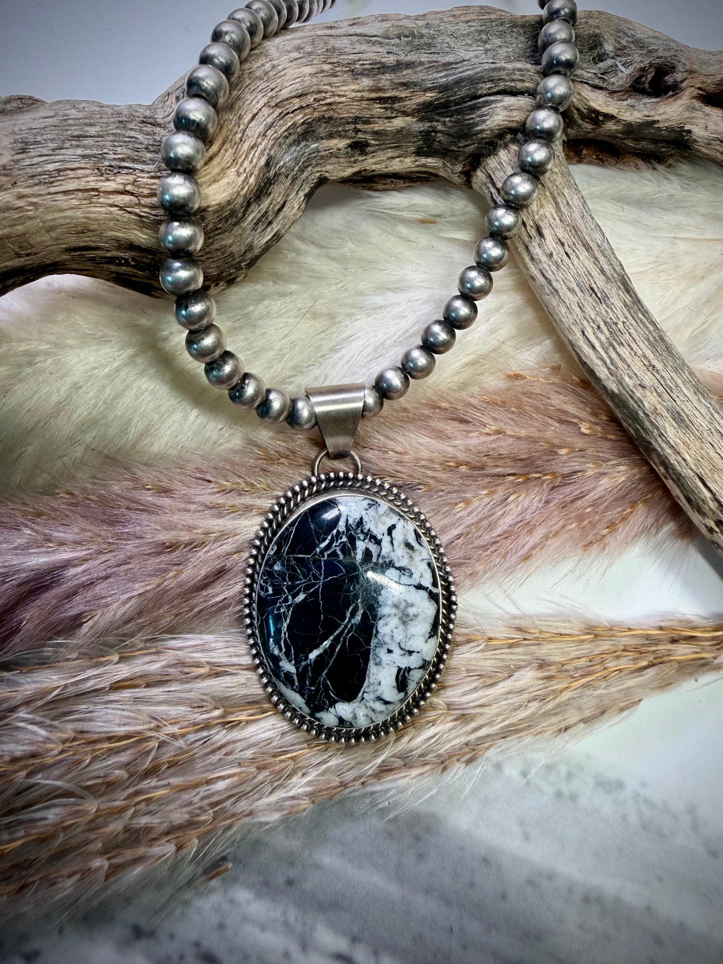 White Buffalo Pendant
