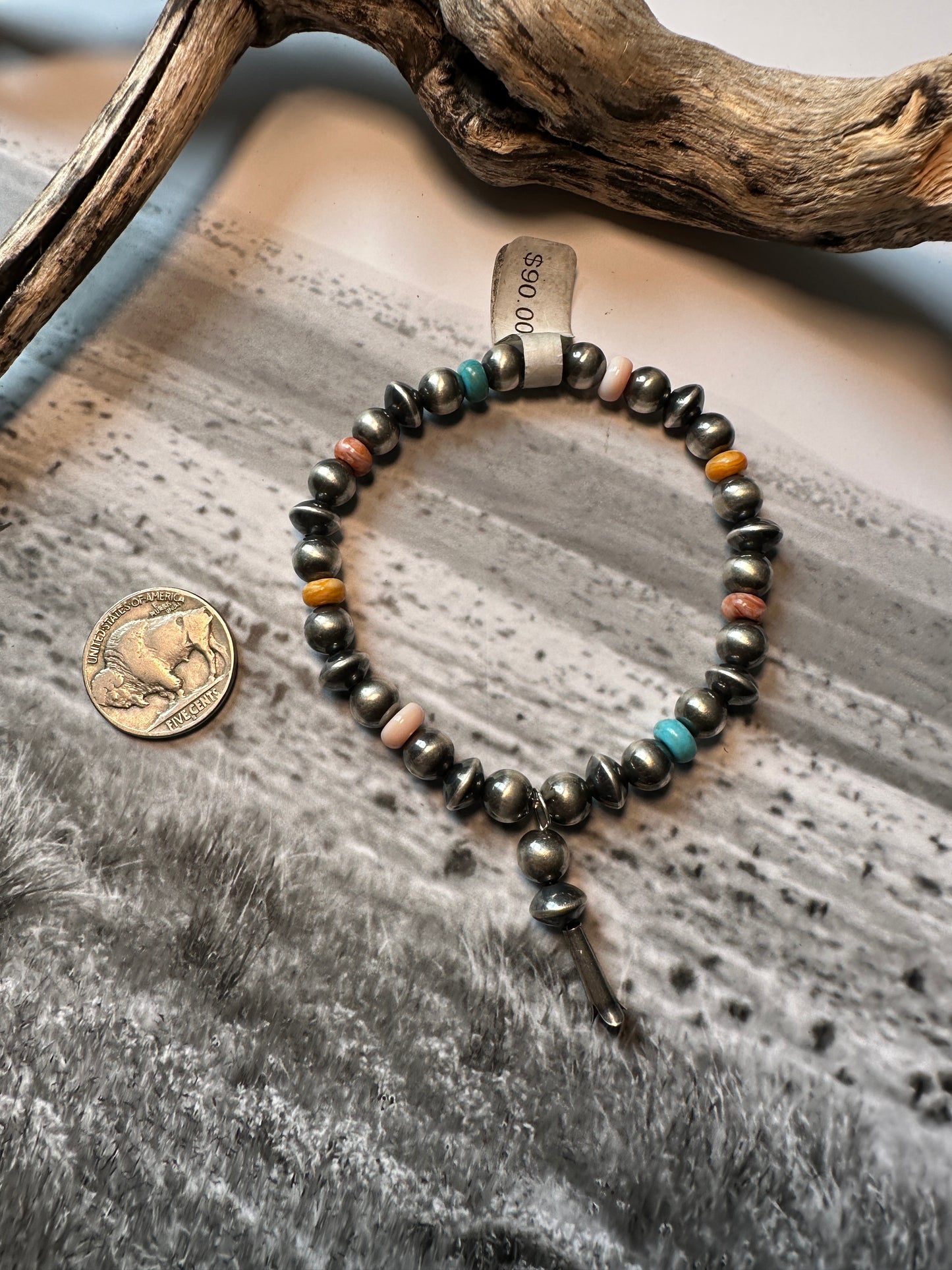 Multi-Stone Stretch Bracelet