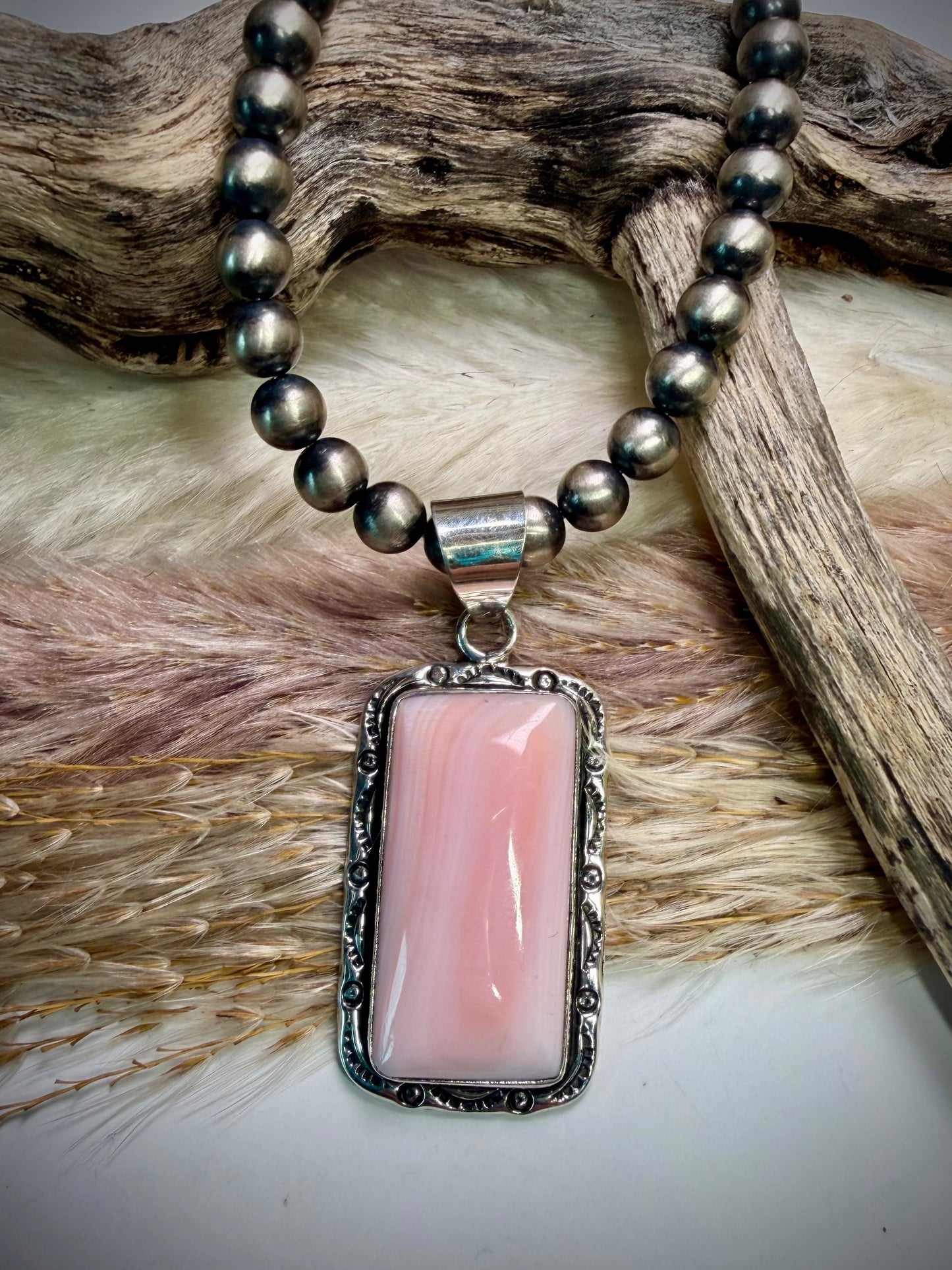Pink Conch Pendant