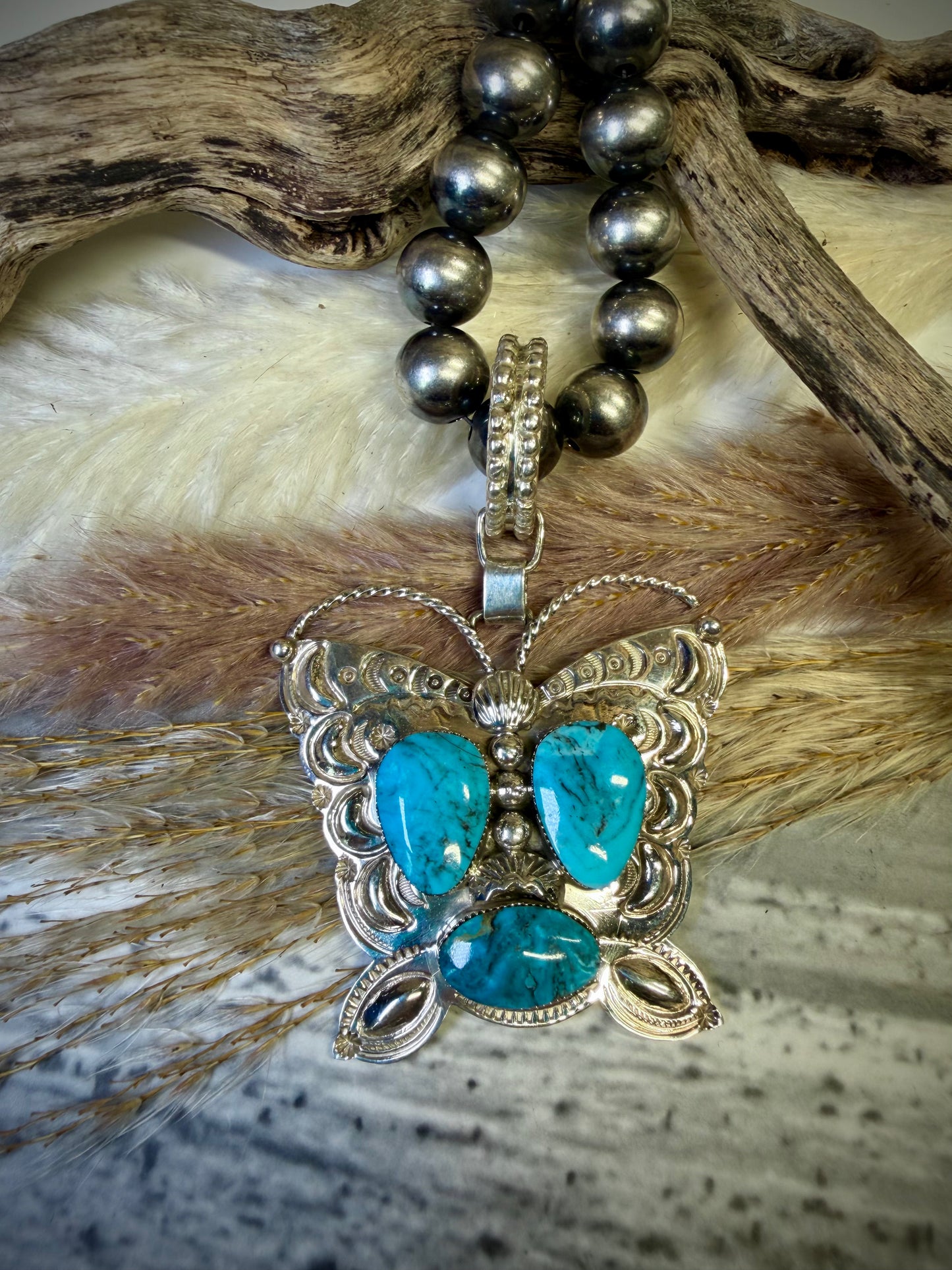 Emerson Delgarito Butterfly Pendant