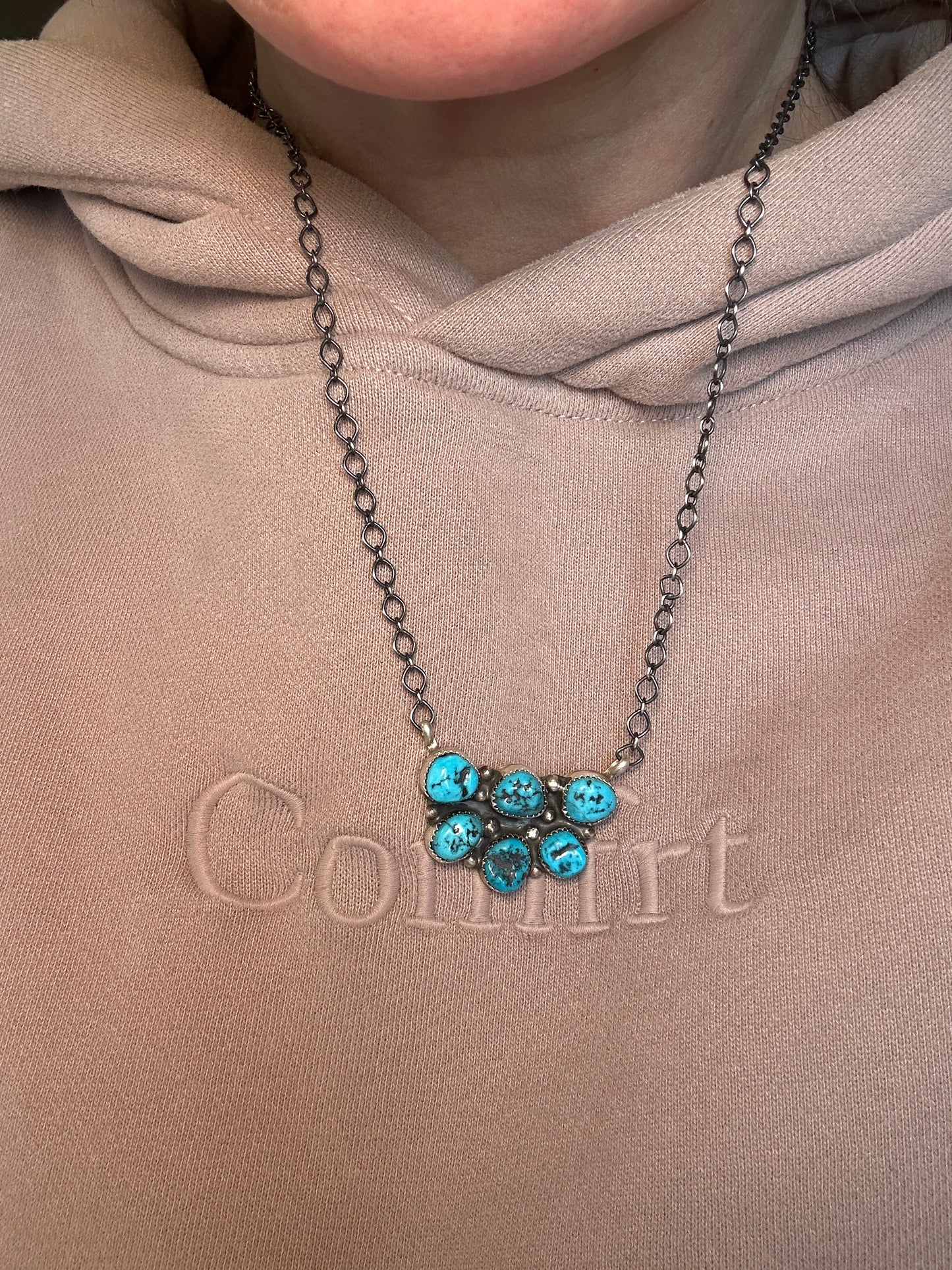 Nugget Cluster Necklace