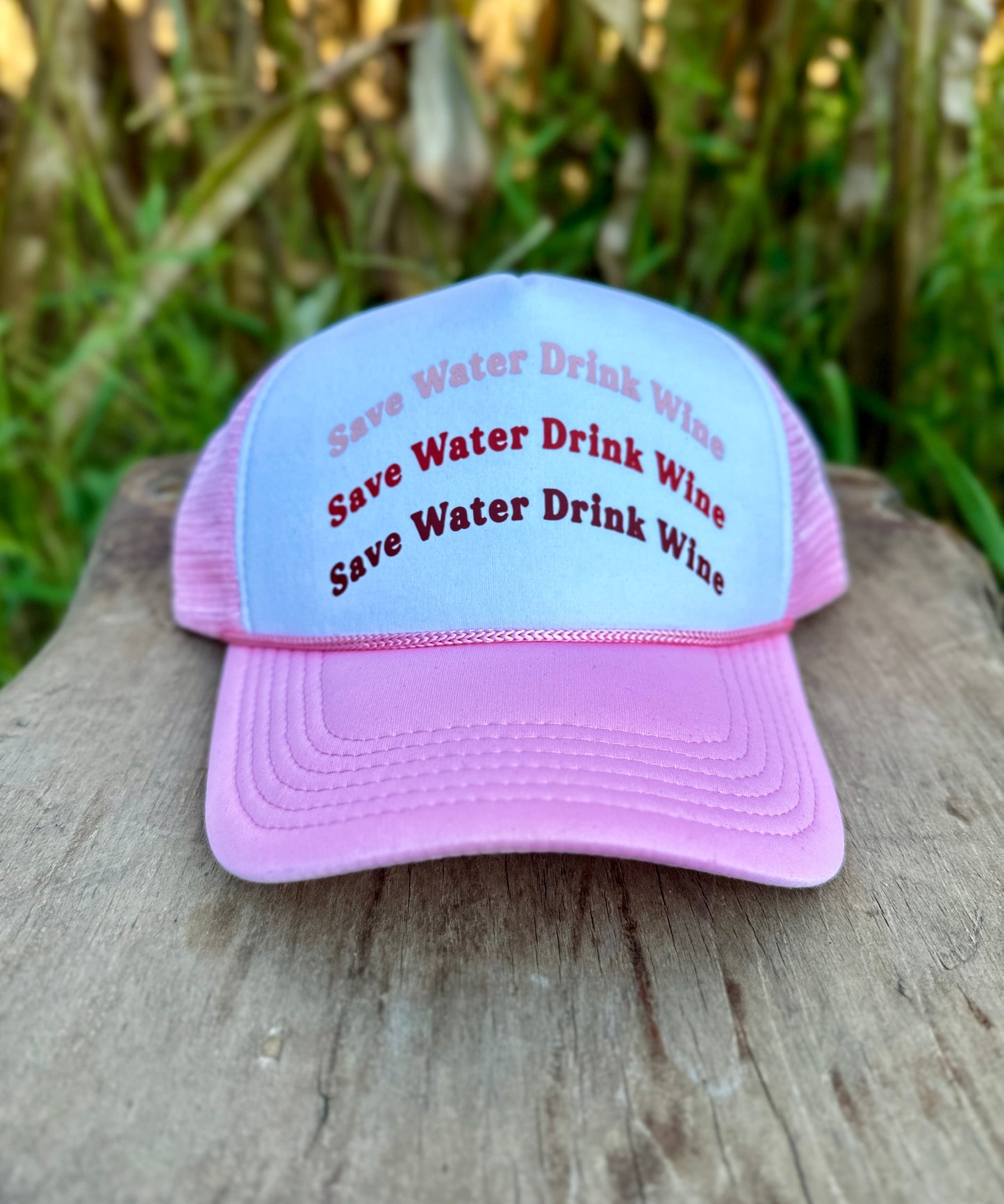 Drink Wine Trucker