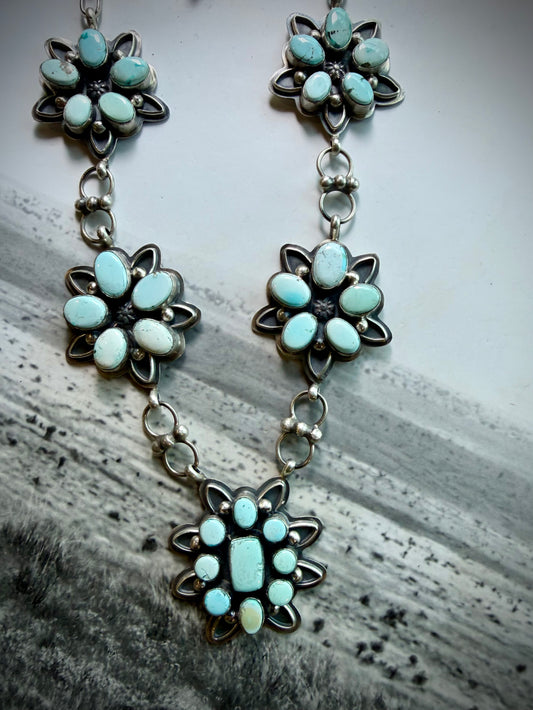Lyle Piaso Dry Creek Cluster Necklace