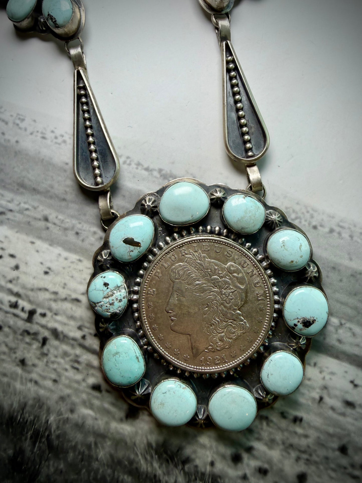 *Megan's Vaulted* 1921 Morgan Dollar Dry Creek Lariat