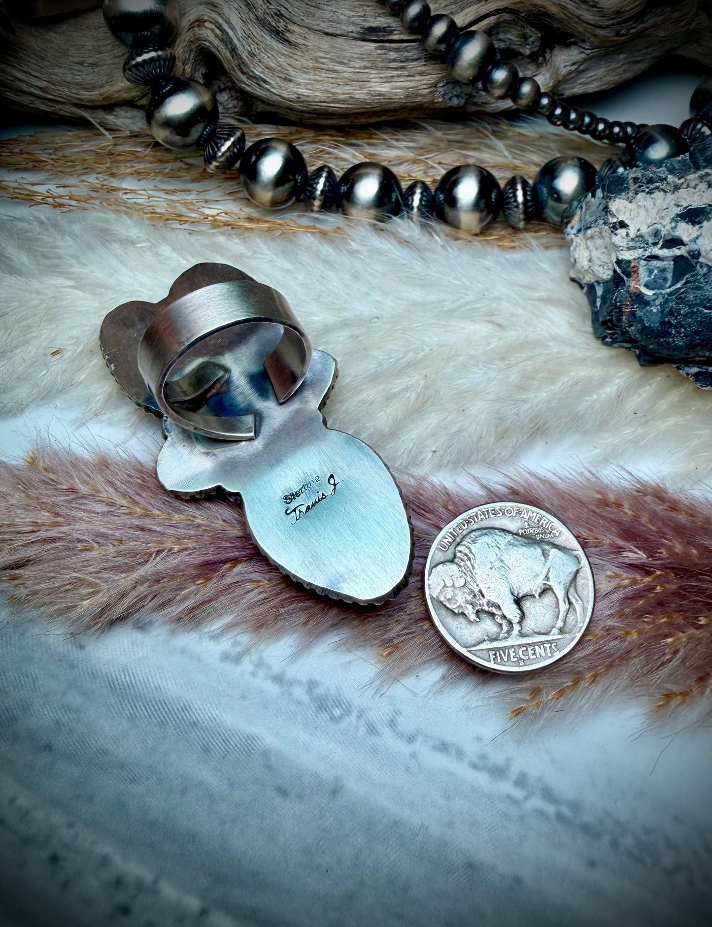 Multi-Stone Mine #8 Ring (Adjustable)