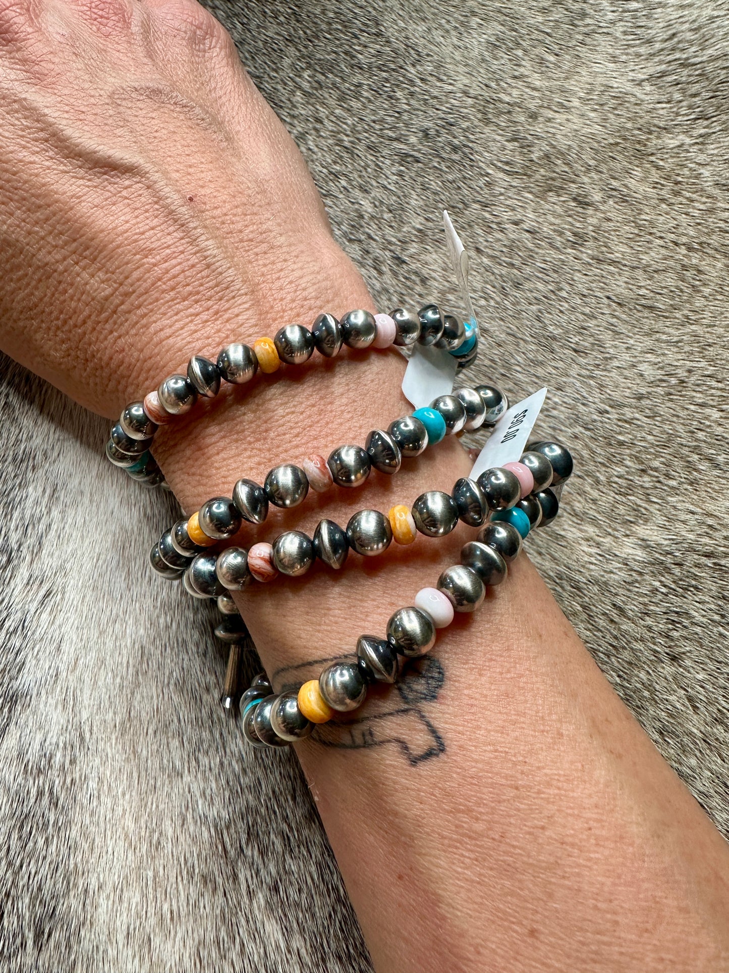 Multi-Stone Stretch Bracelet