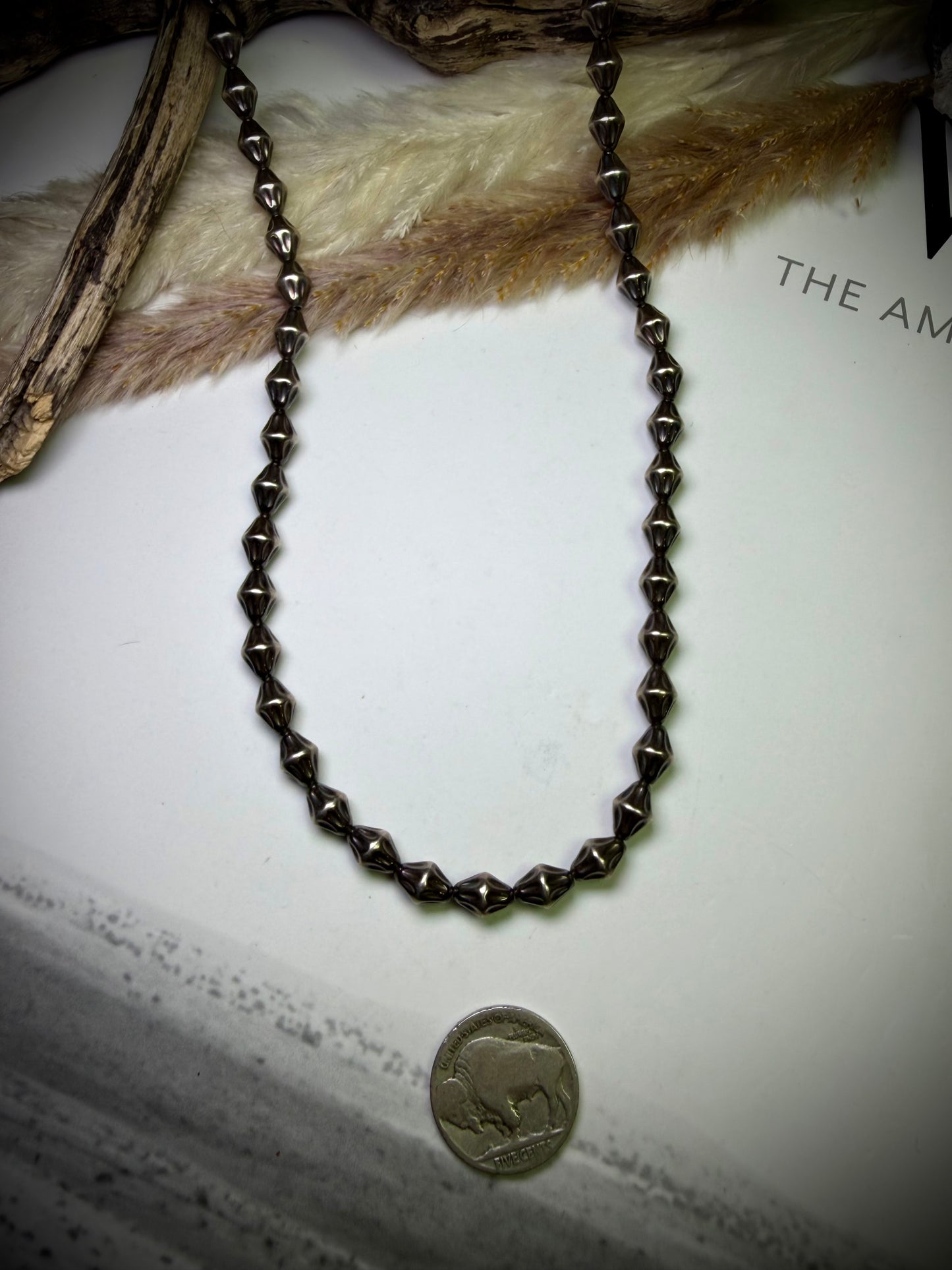 18" 6mm Torpedo Pearl Necklace