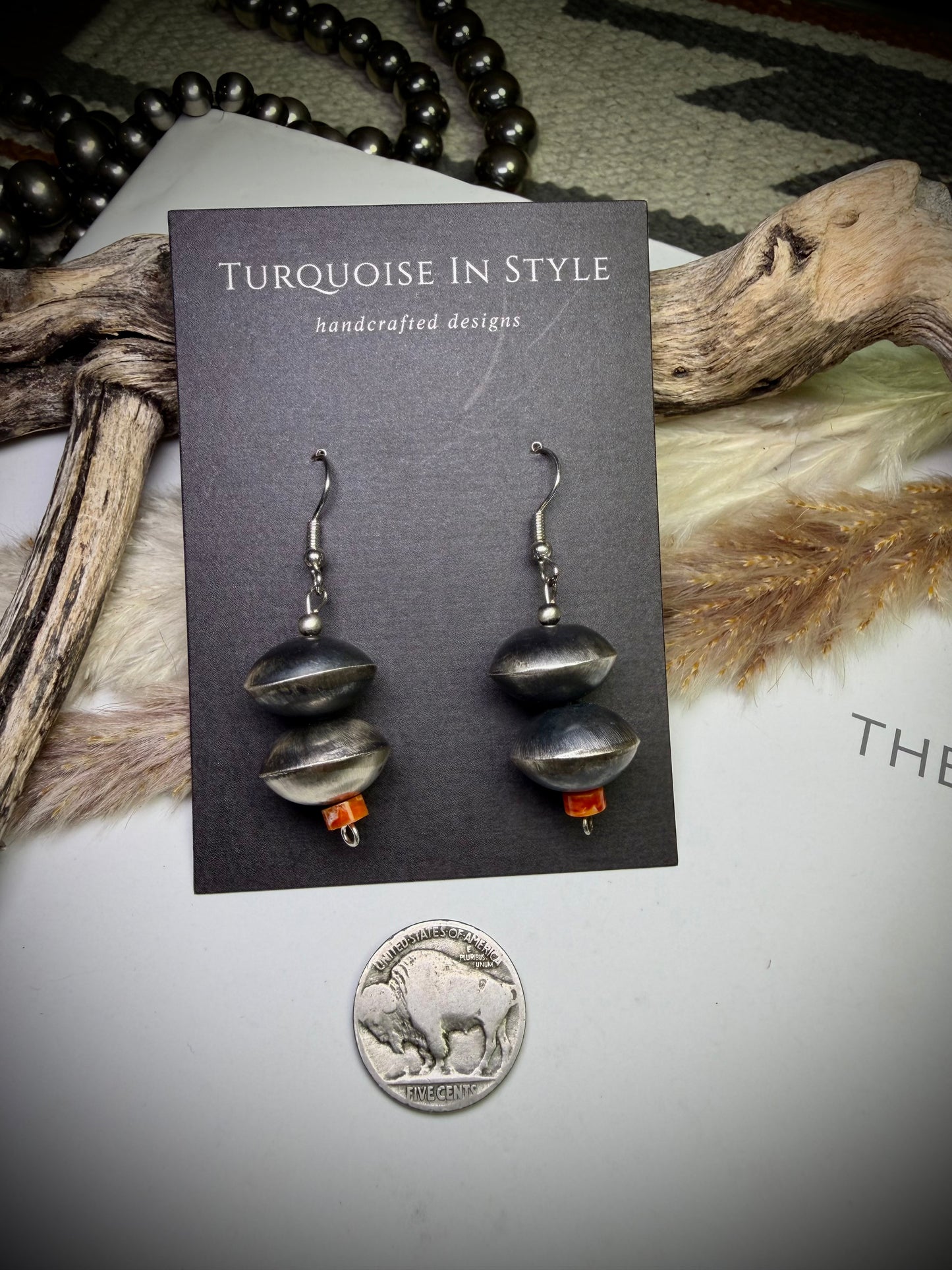 Sharon Cooley Saucer Earrings