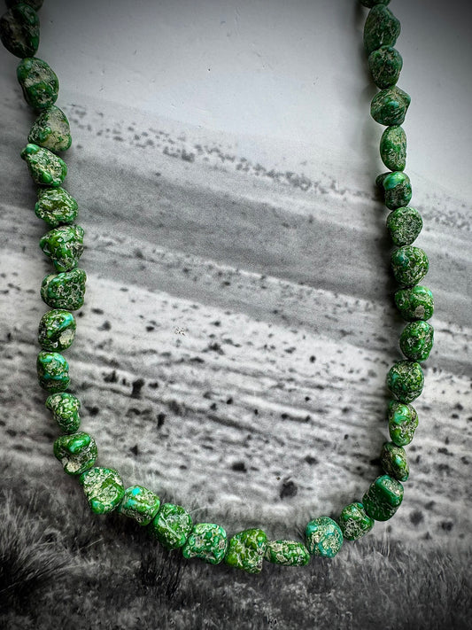 30" Sonoran Gold Beaded Necklace