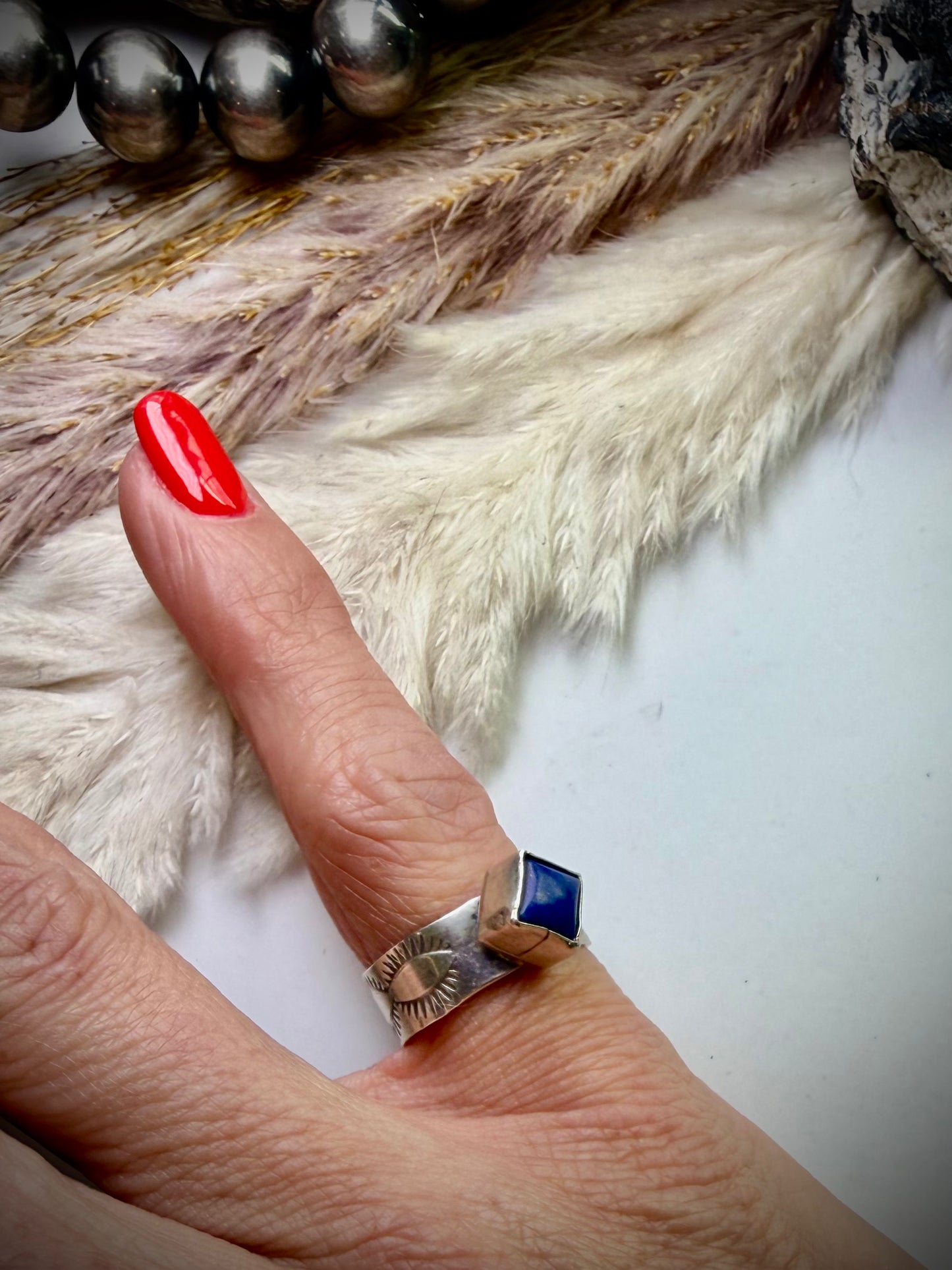 Lapis Ring size 6