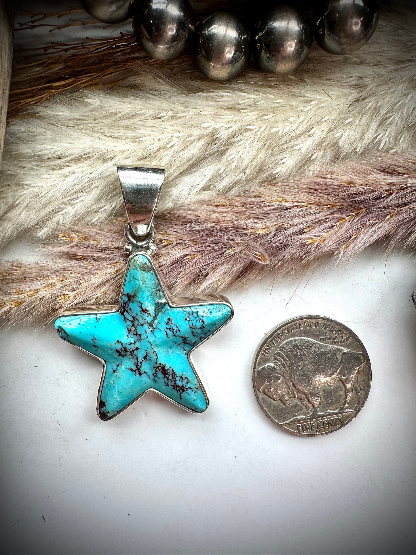 Prince Turquoise Star Pendant