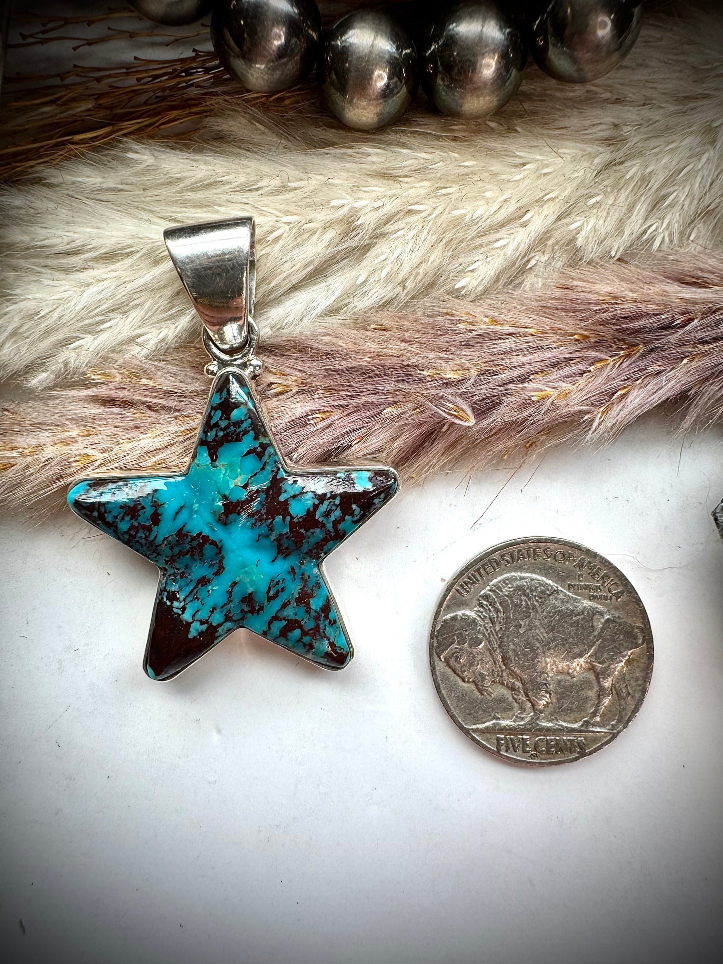 Turquoise Star Pendant