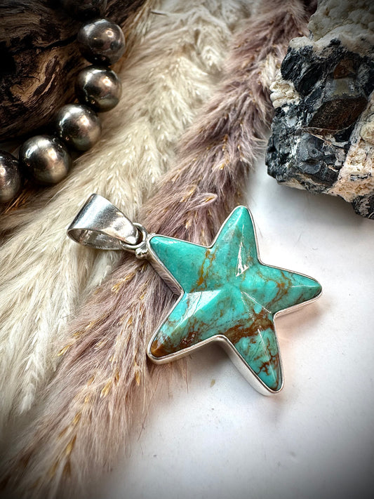 Turquoise Star Pendant