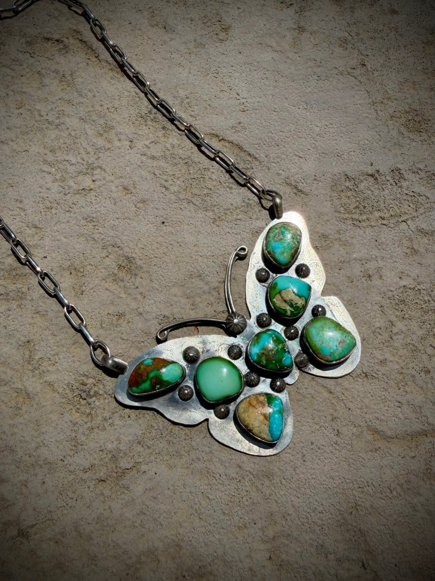 Sonoran Gold Butterfly Necklace