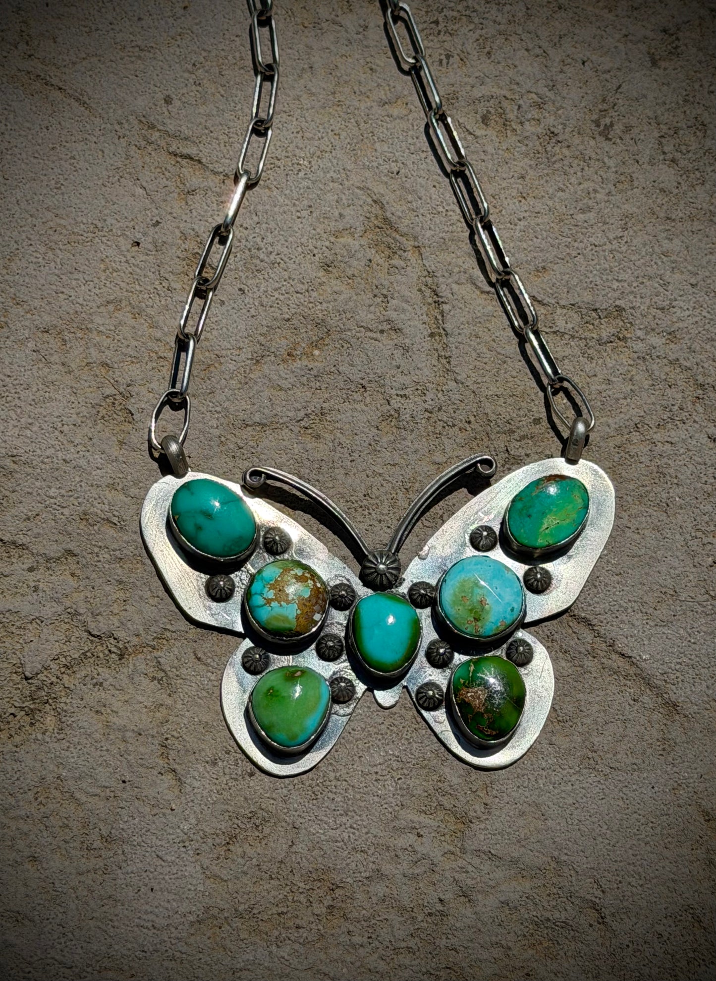 Sonoran Gold Butterfly Necklace