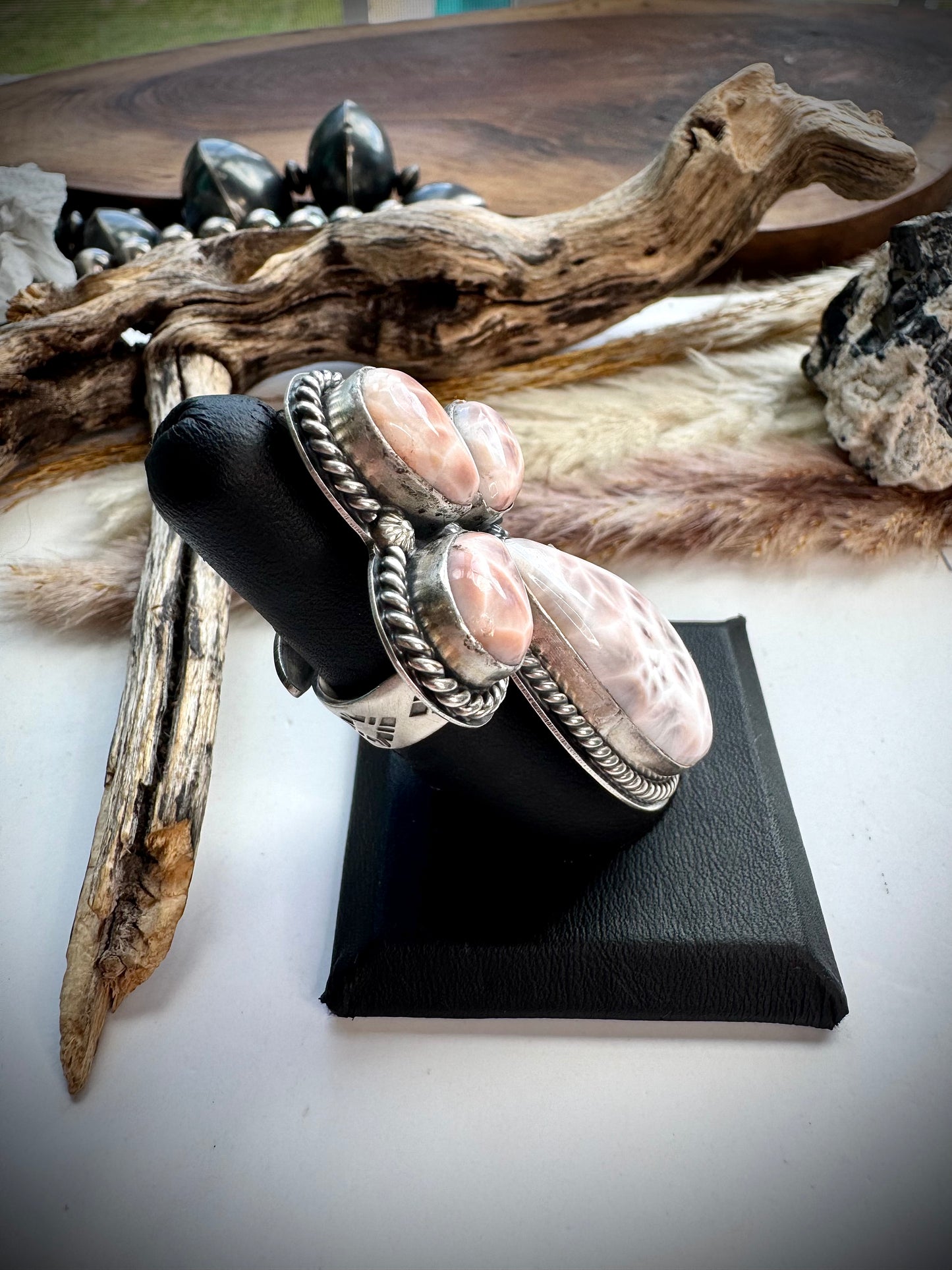 Mego's Fave Natrolite Ring- Adjustable
